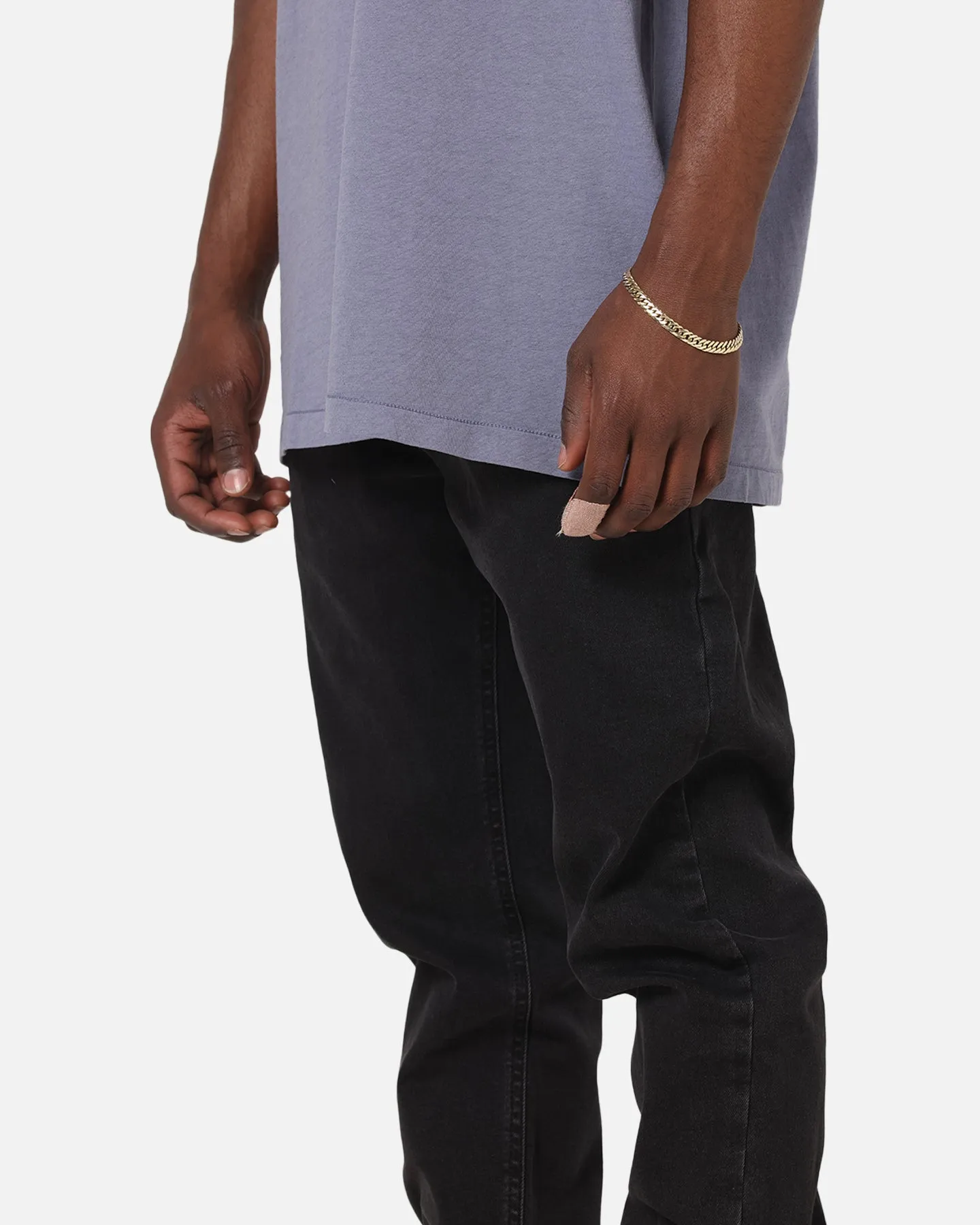 Tommy Jeans Austin Slim Tapered Jeans Washed Black Denim sold by Culture Kings product image thumbnail 4