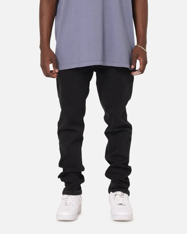 Tommy Jeans Austin Slim Tapered Jeans Washed Black Denim made by Culture Kings