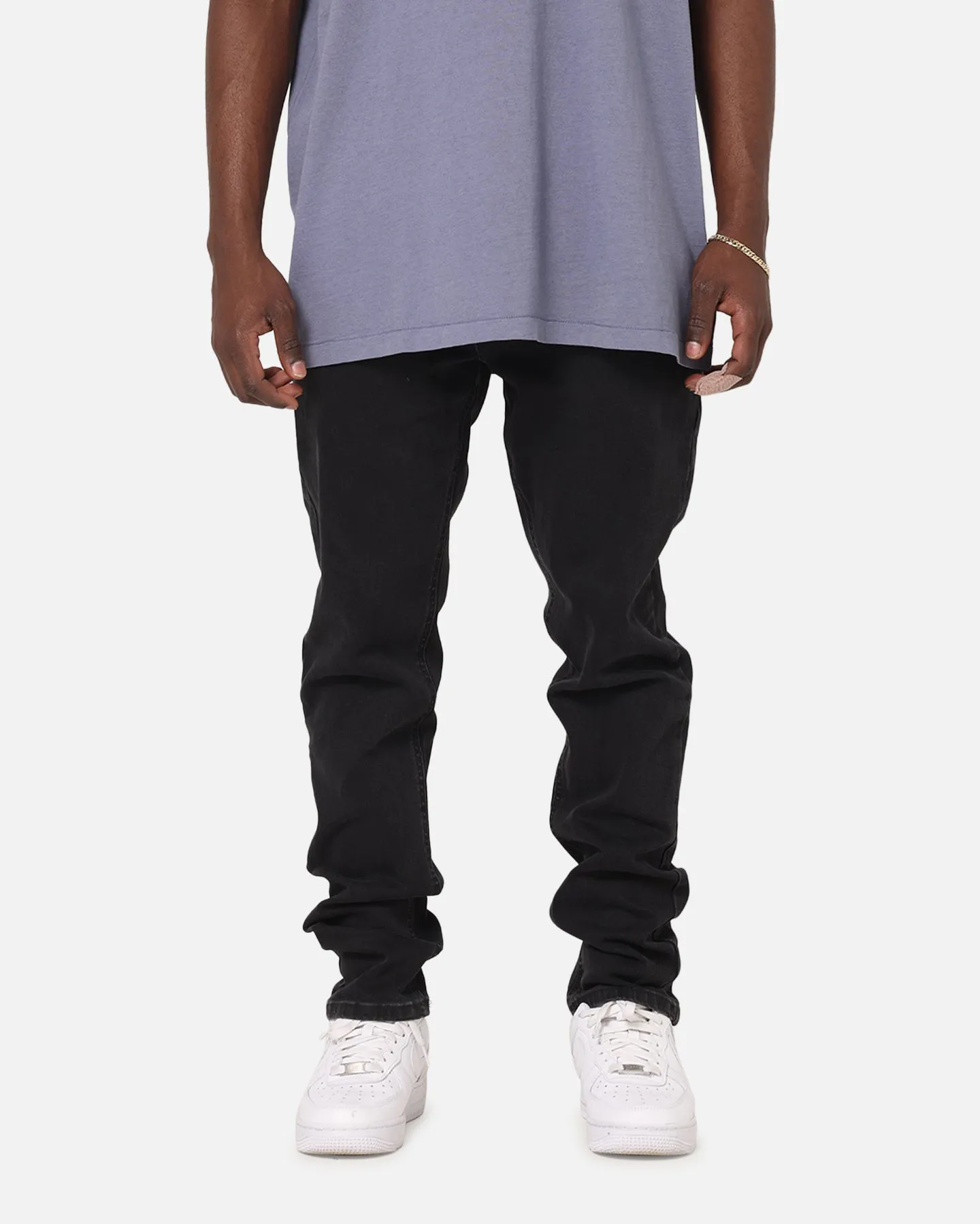 Tommy Jeans Austin Slim Tapered Jeans Washed Black Denim sold by Culture Kings