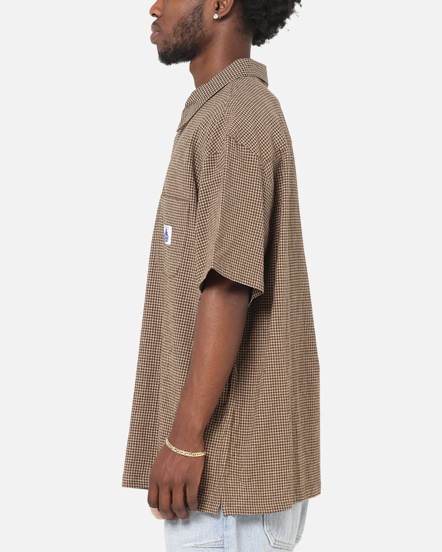 X-Large Liam Button Up Shirt Brown sold by Culture Kings product image thumbnail 5