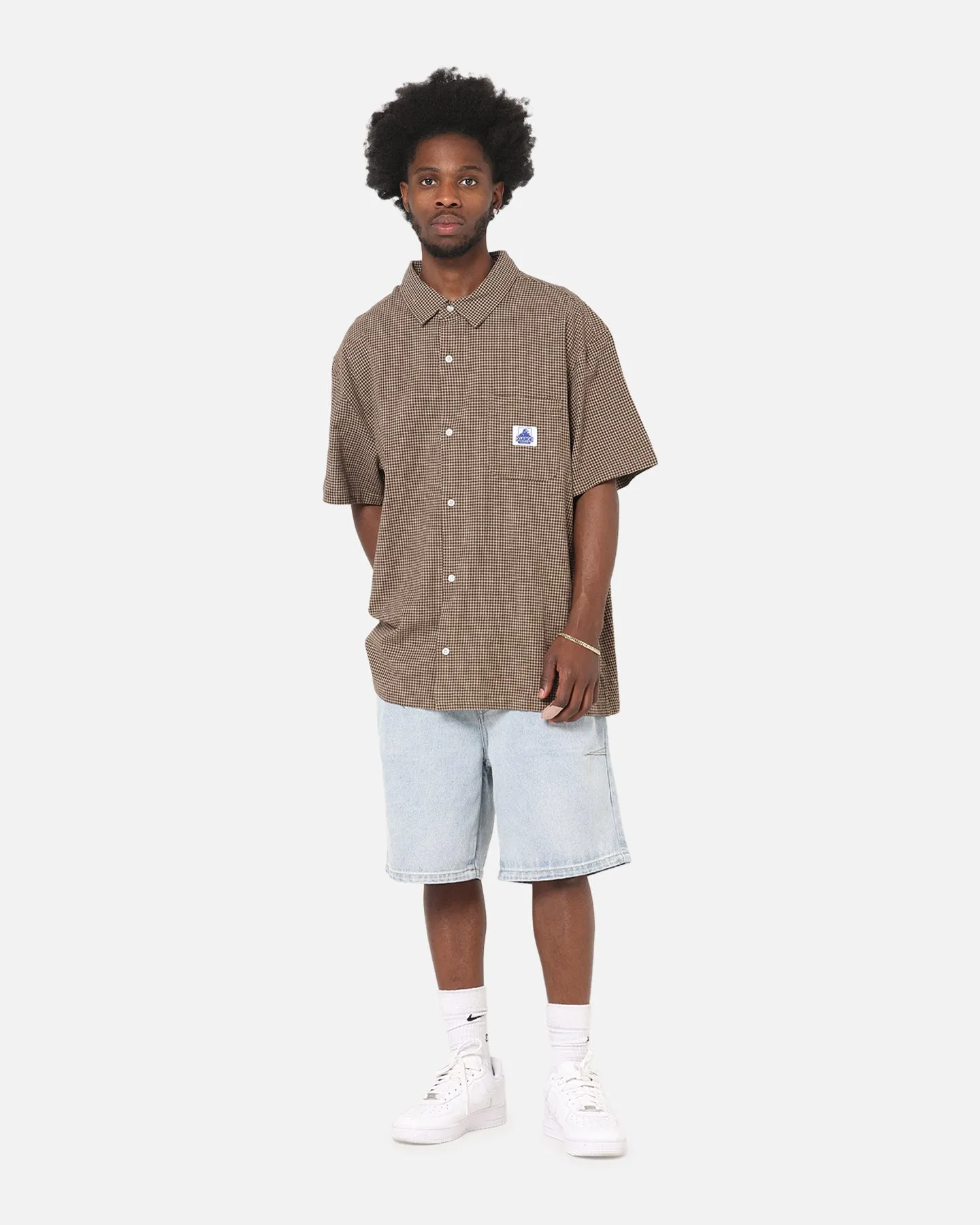 X-Large Liam Button Up Shirt Brown sold by Culture Kings product image thumbnail 2