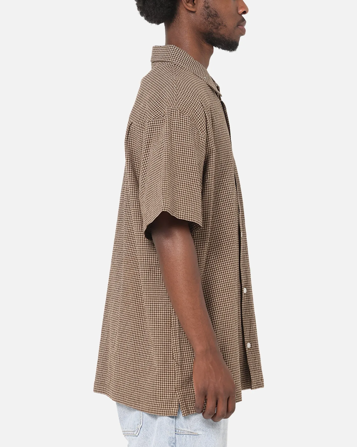 X-Large Liam Button Up Shirt Brown sold by Culture Kings product image thumbnail 4