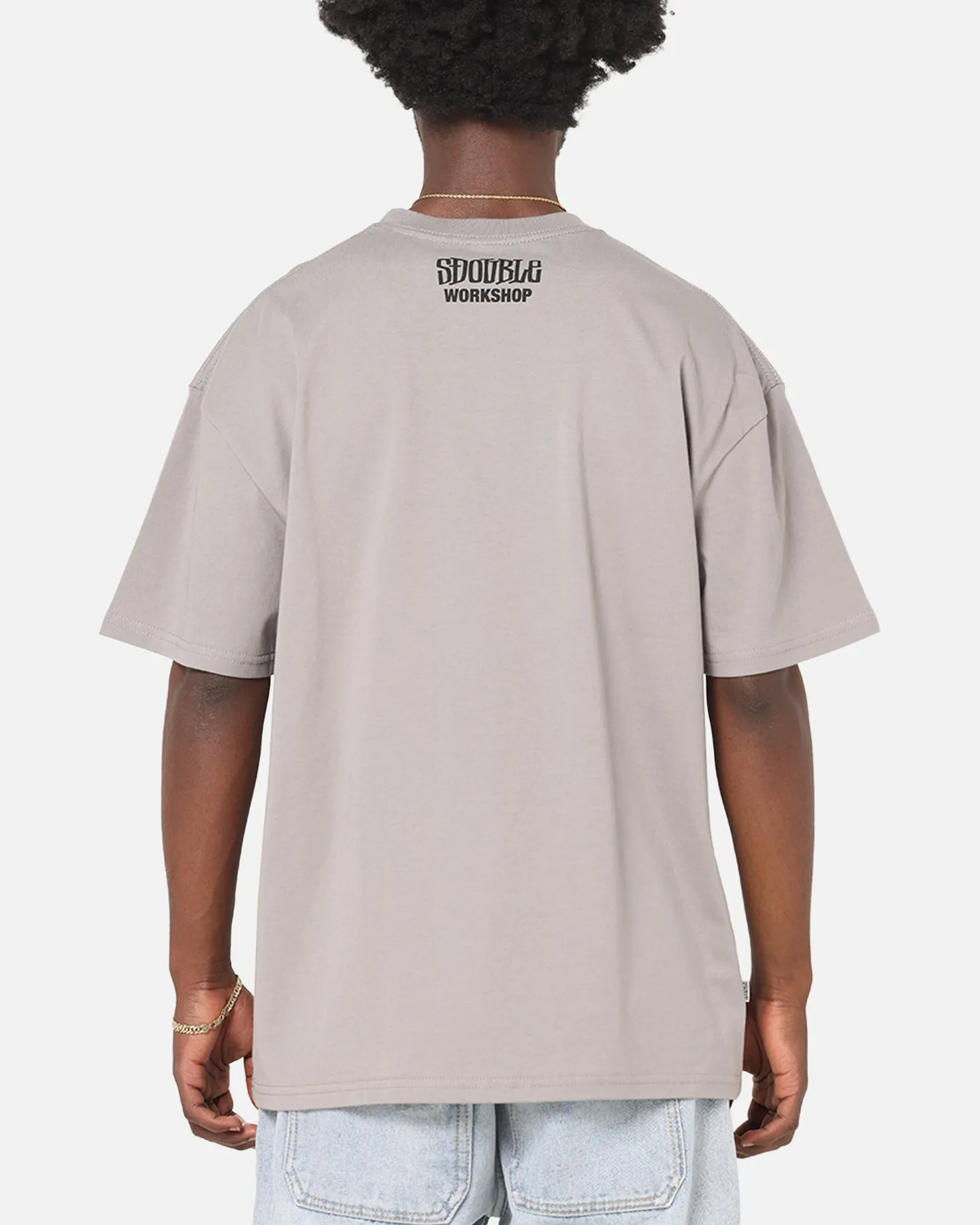 S Double Small Stock T-Shirt Stone sold by Culture Kings product image thumbnail 3