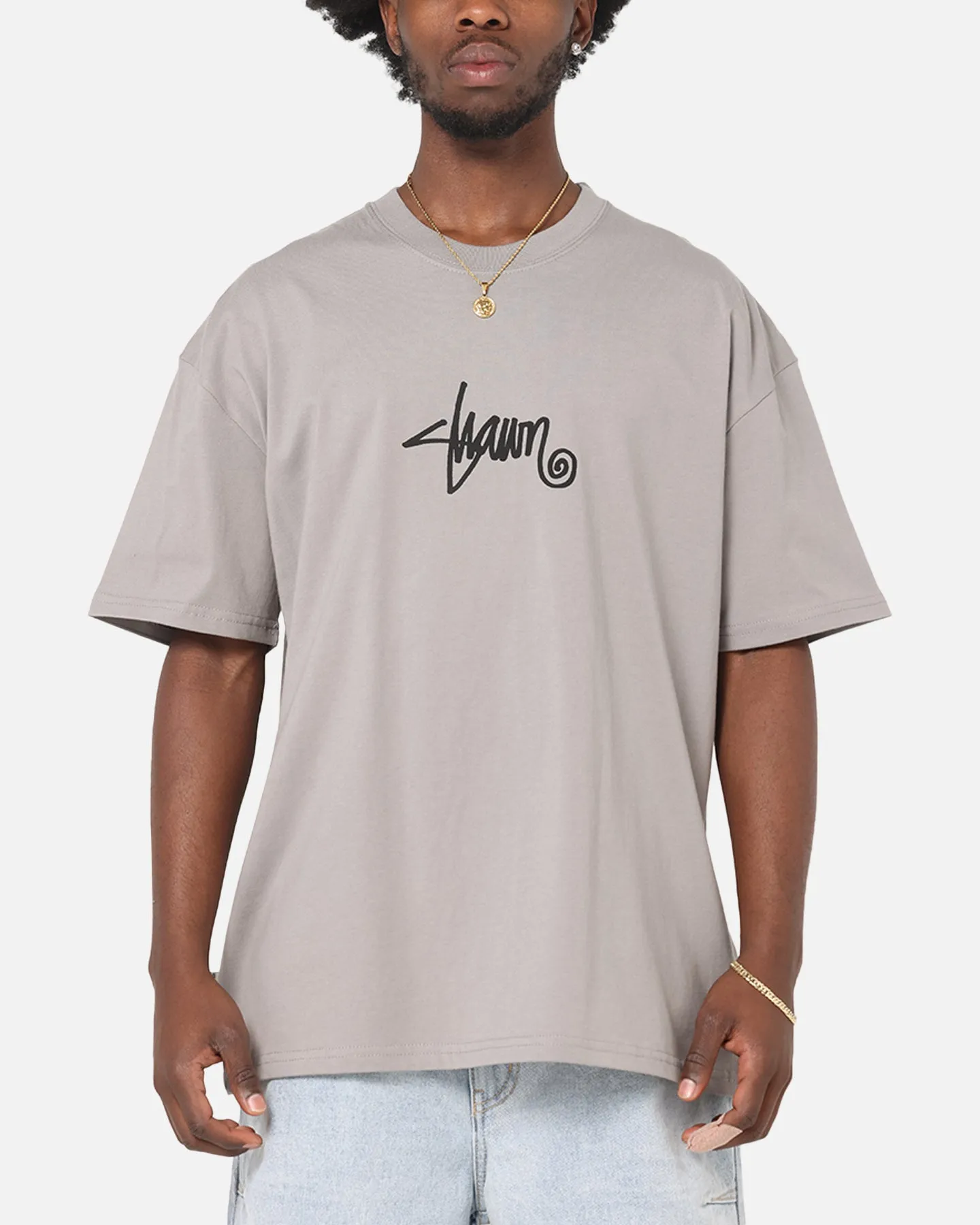 S Double Small Stock T-Shirt Stone sold by Culture Kings