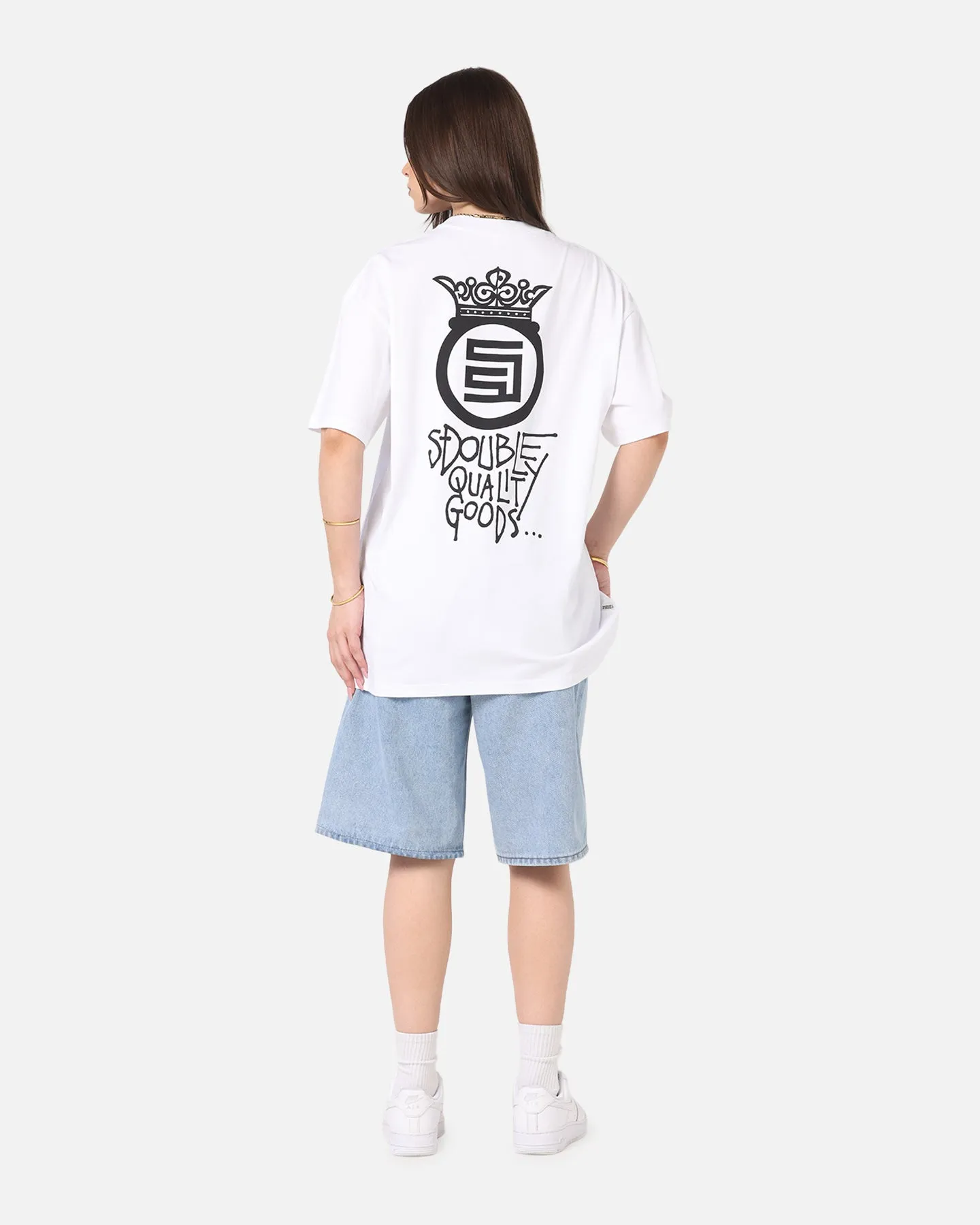 S Double Crown Dot T-Shirt White sold by Culture Kings product image thumbnail 3