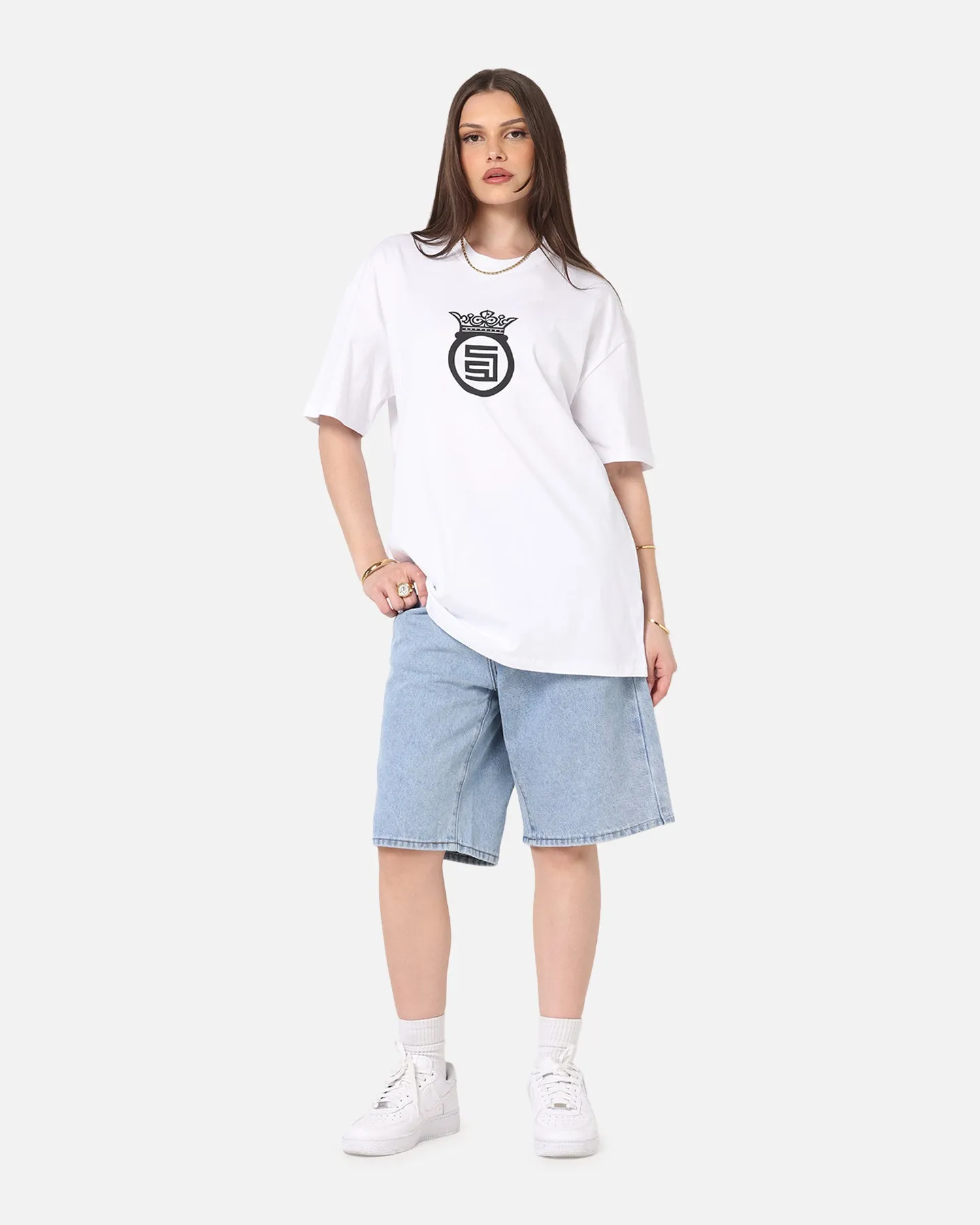S Double Crown Dot T-Shirt White sold by Culture Kings product image thumbnail 4