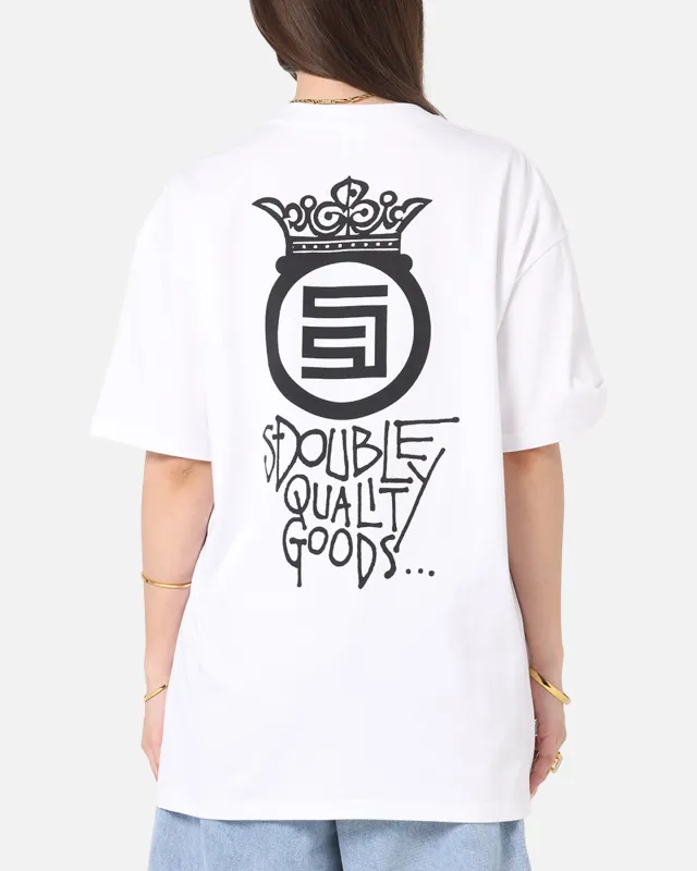 S Double Crown Dot T-Shirt White sold by Culture Kings