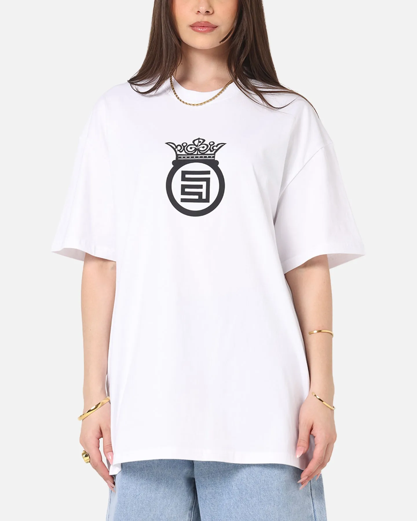 S Double Crown Dot T-Shirt White sold by Culture Kings product image thumbnail 2