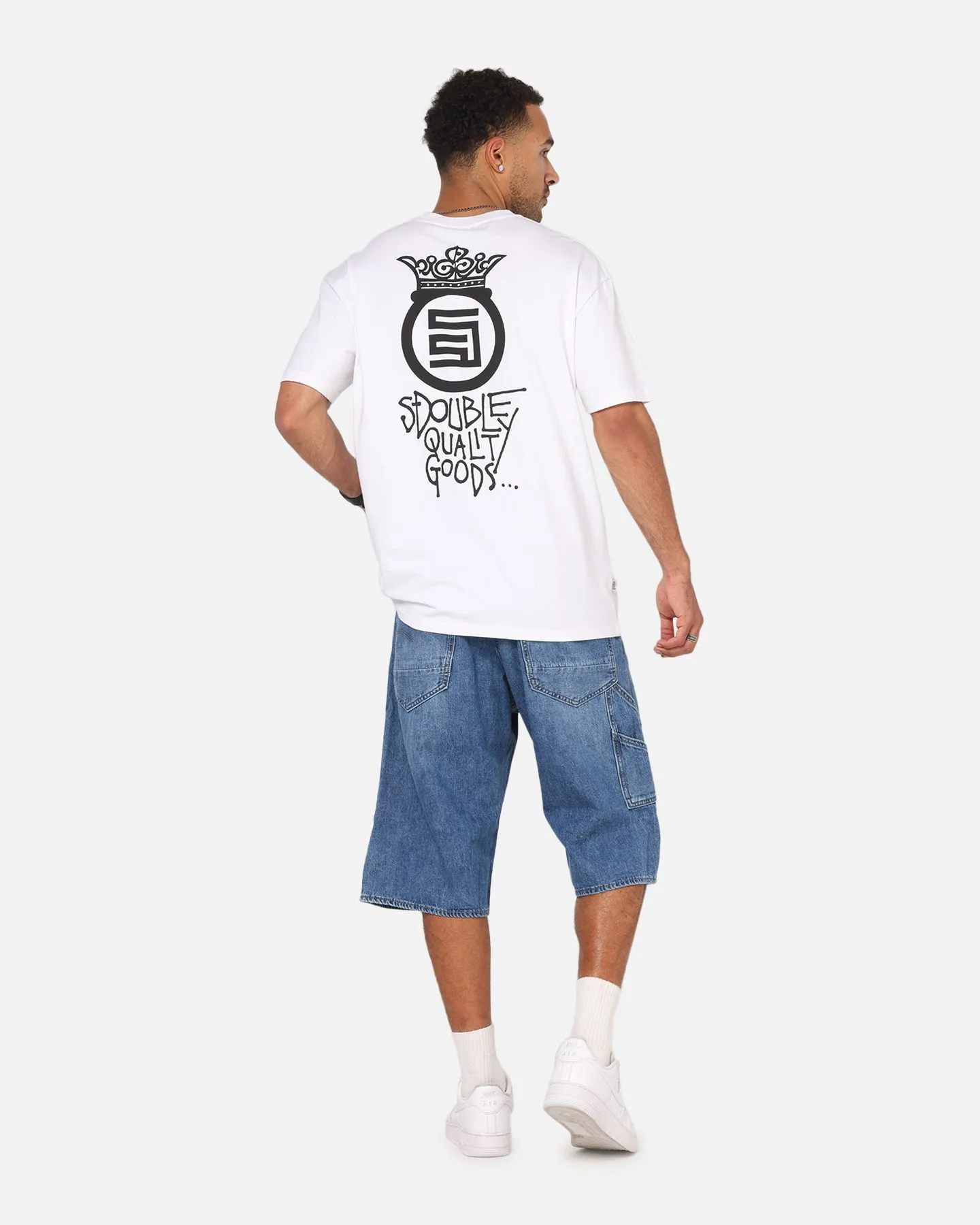 S Double Crown Dot T-Shirt White sold by Culture Kings product image thumbnail 3