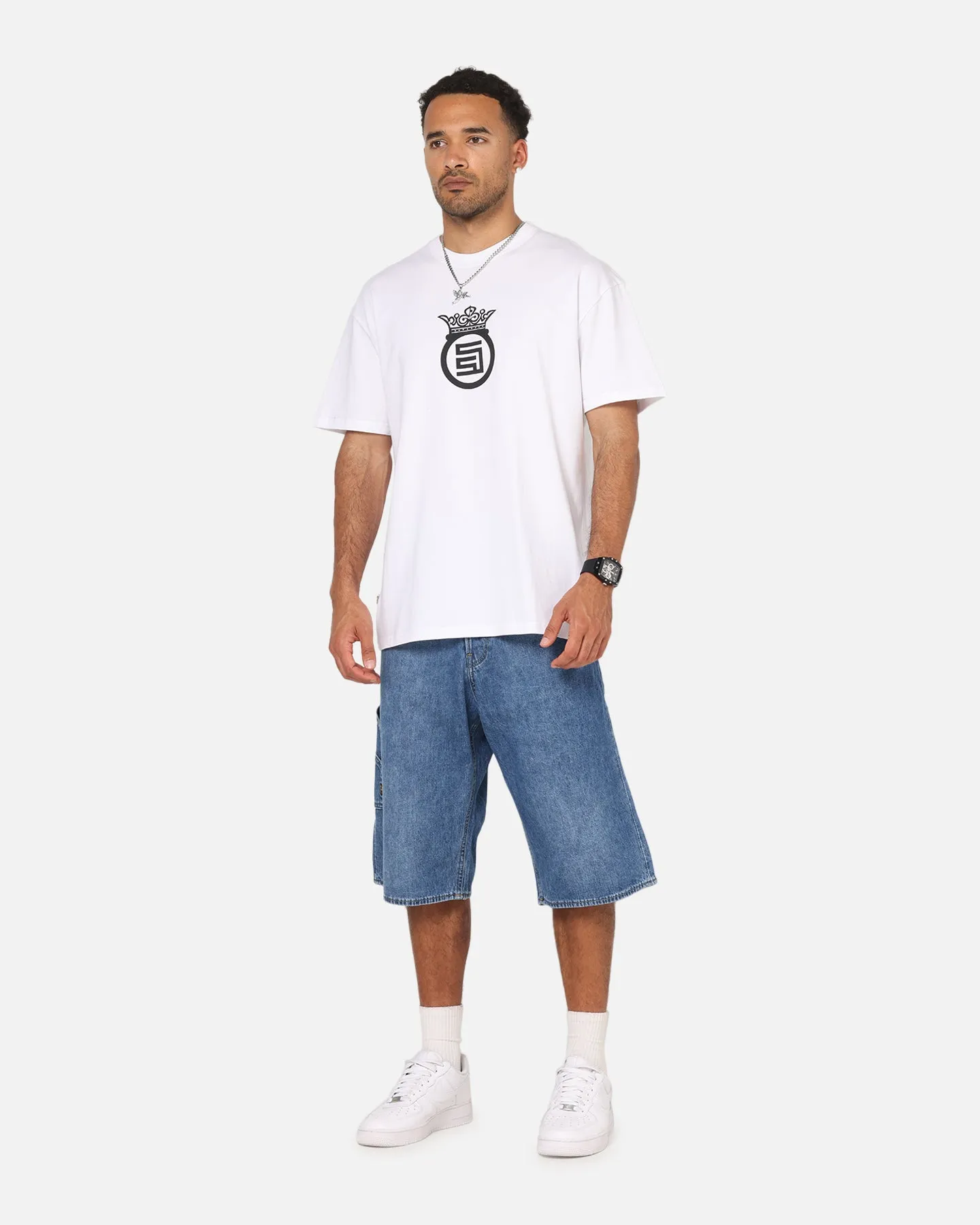 S Double Crown Dot T-Shirt White sold by Culture Kings product image thumbnail 4