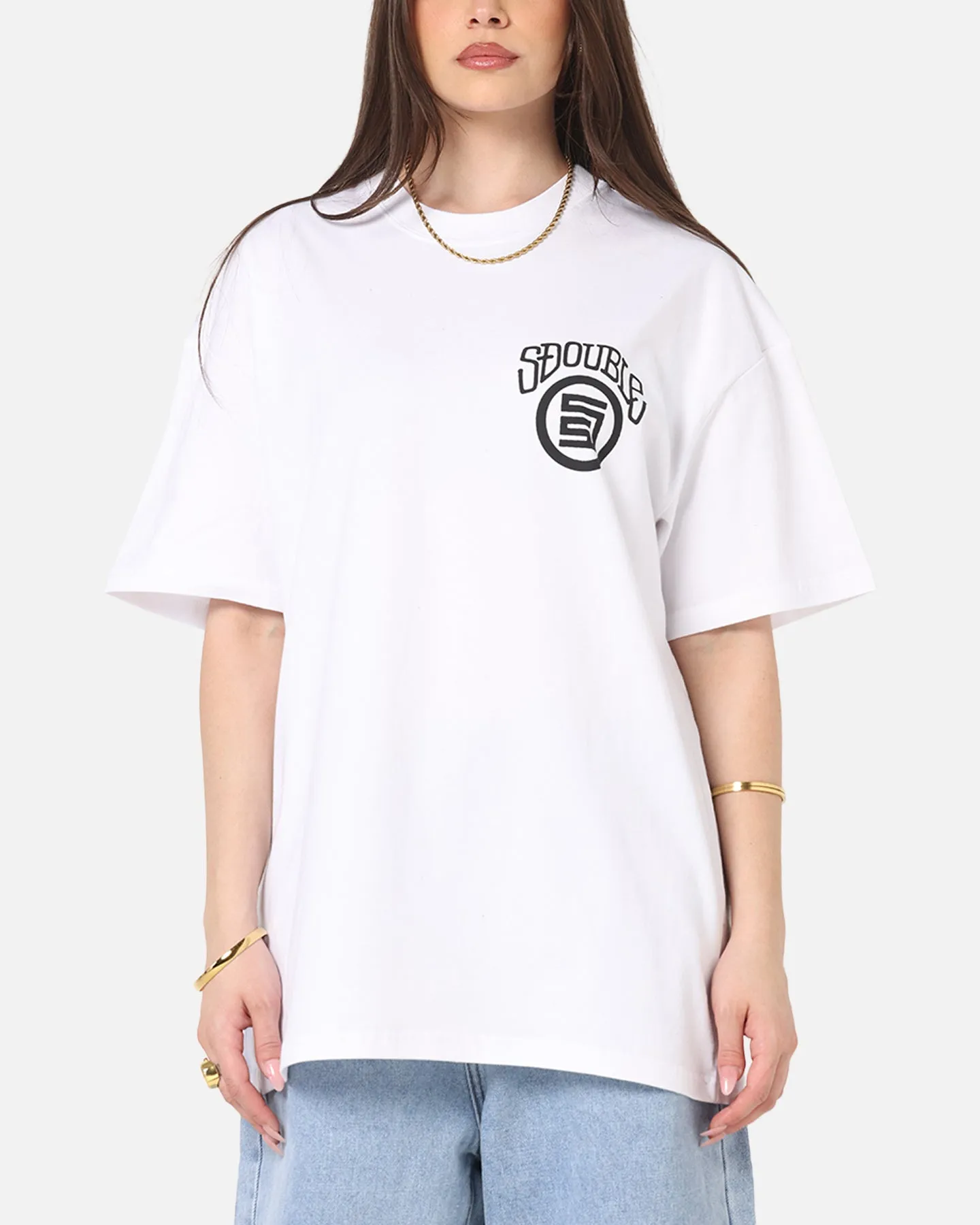 S Double Goosebumps T-Shirt White sold by Culture Kings product image thumbnail 2