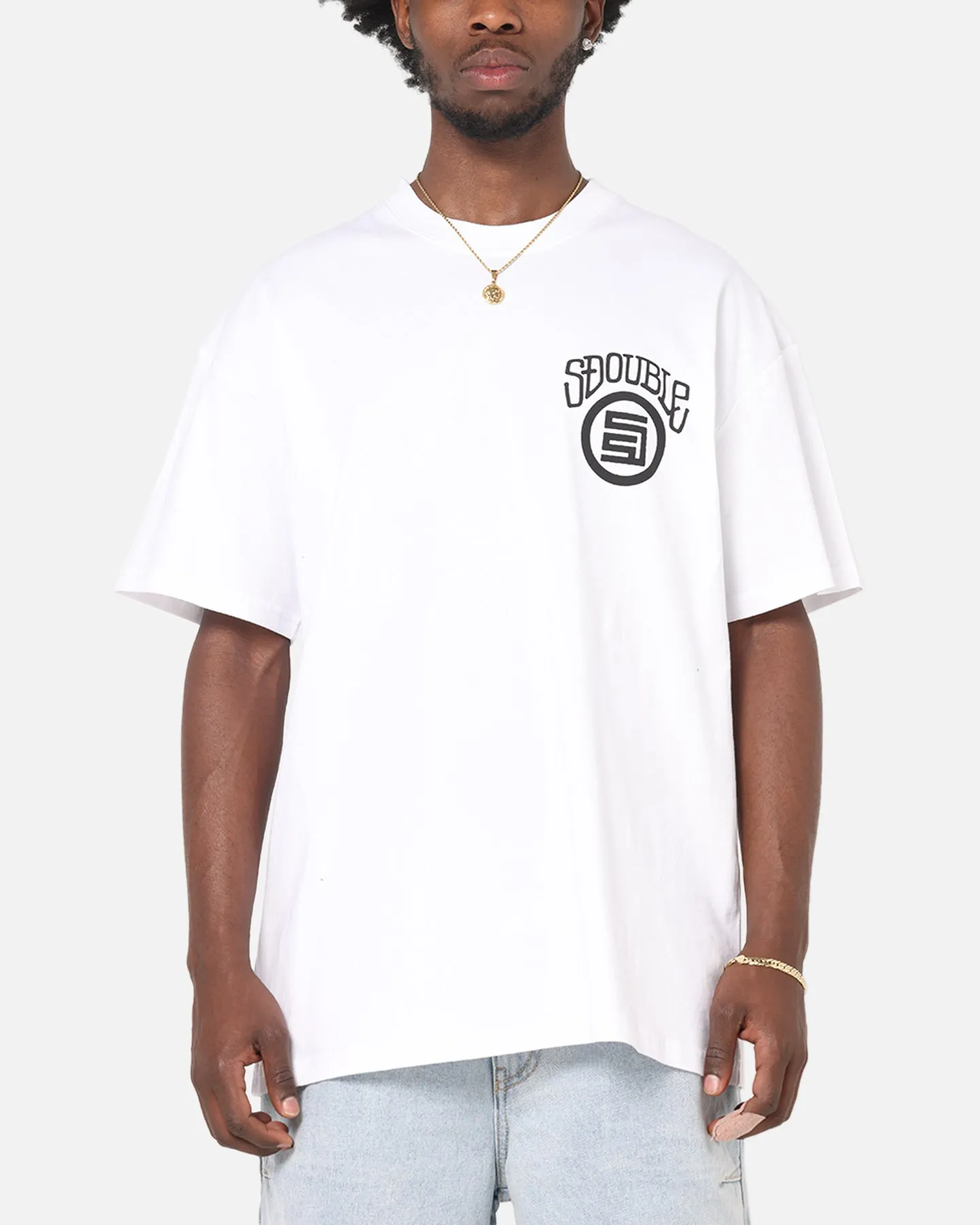 S Double Goosebumps T-Shirt White sold by Culture Kings product image thumbnail 2