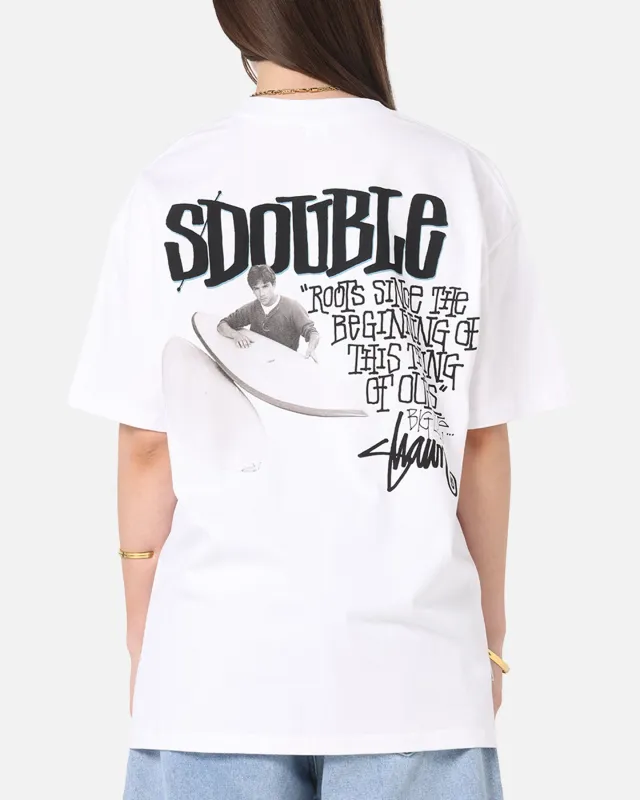 S Double Pintails T-Shirt White sold by Culture Kings