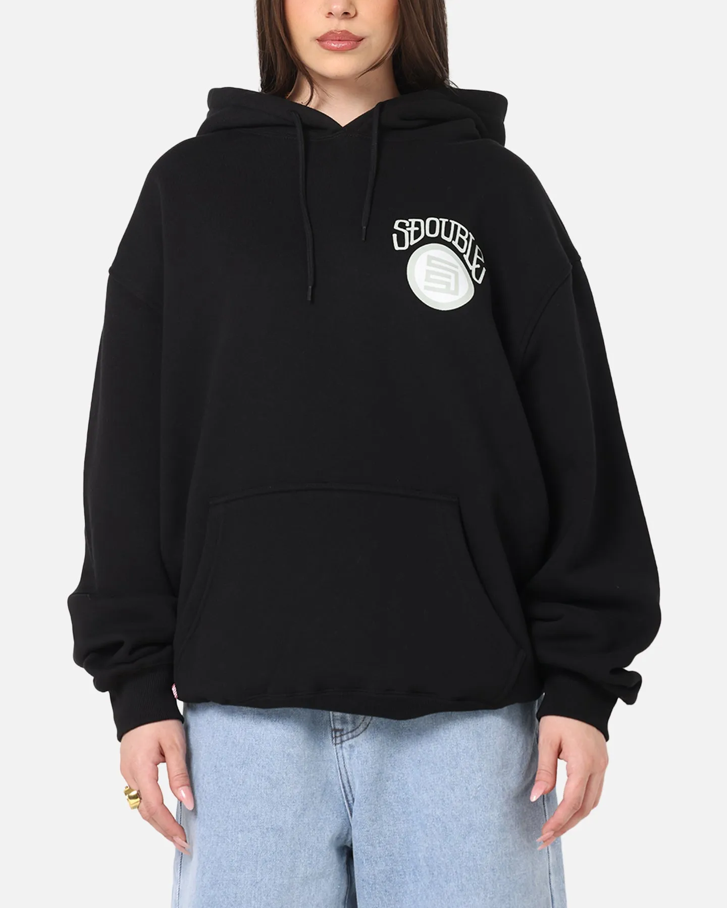 S Double Goosebumps Hoodie Washed Black sold by Culture Kings product image thumbnail 2