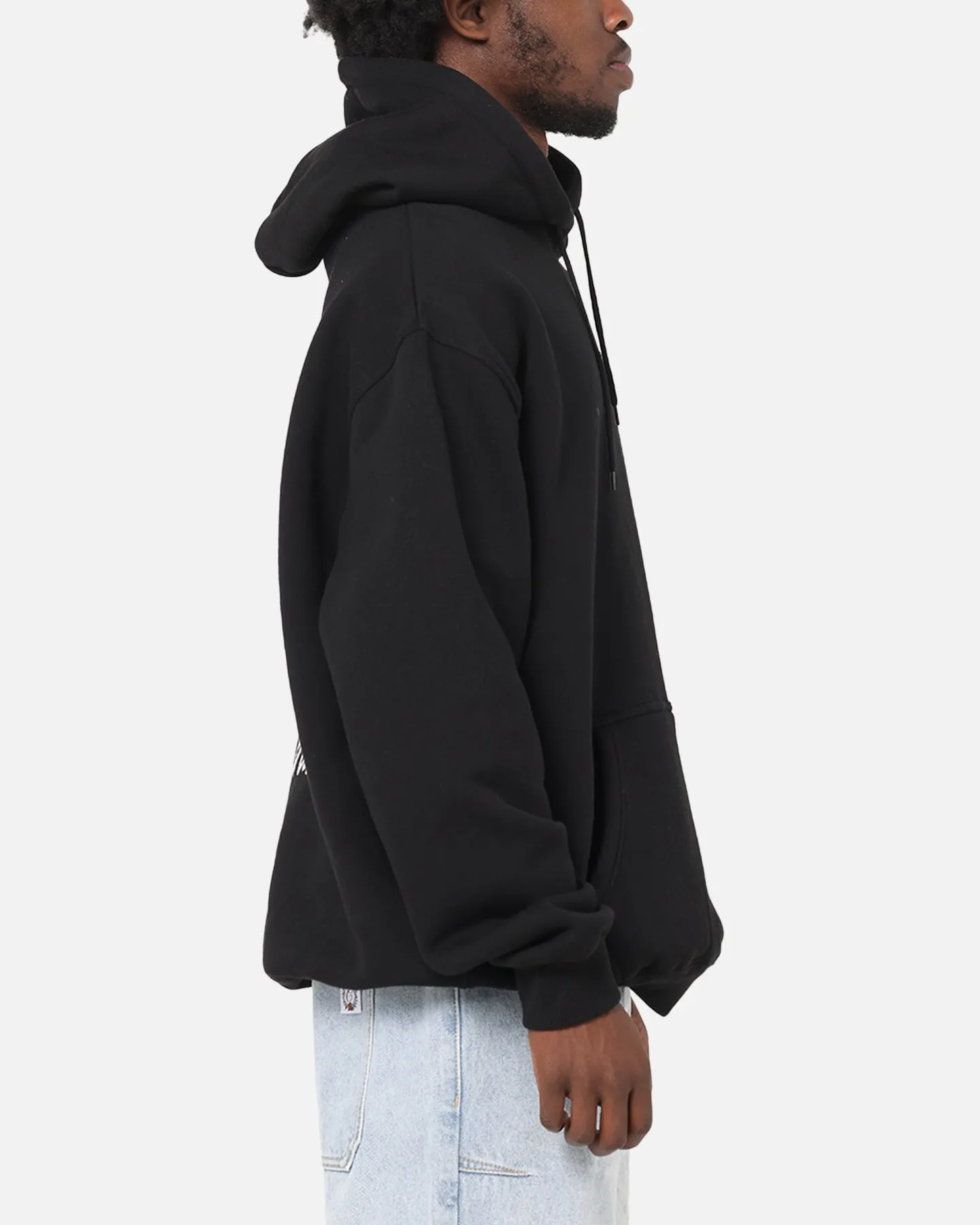 S Double Goosebumps Hoodie Washed Black sold by Culture Kings product image thumbnail 5