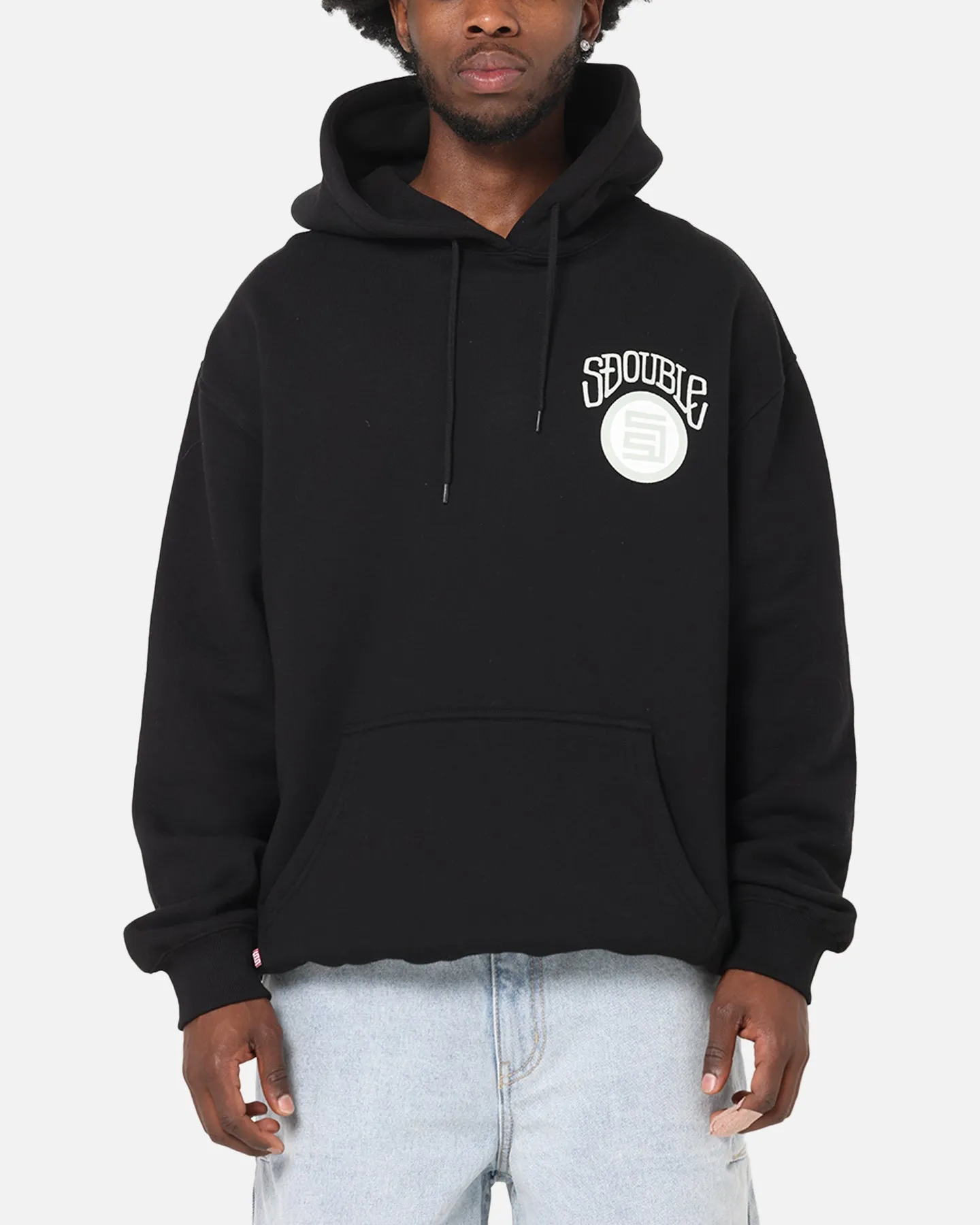 S Double Goosebumps Hoodie Washed Black sold by Culture Kings product image thumbnail 2
