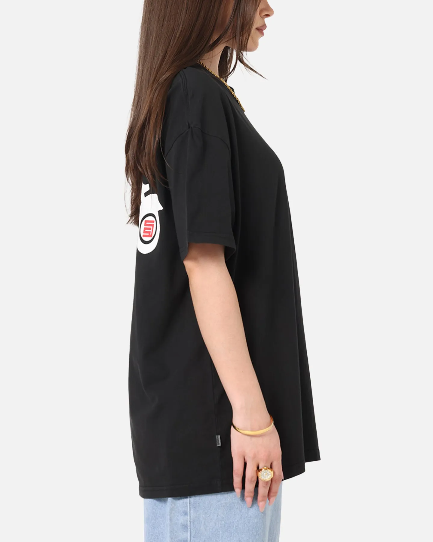 S Double Ultra Glide T-Shirt Washed Black sold by Culture Kings product image thumbnail 5