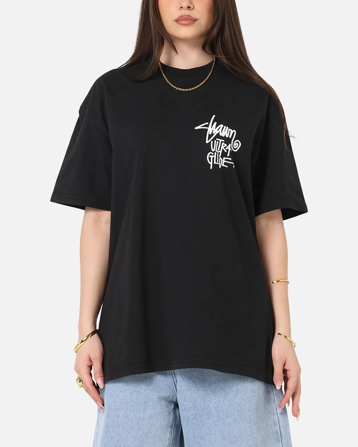 S Double Ultra Glide T-Shirt Washed Black sold by Culture Kings product image thumbnail 2