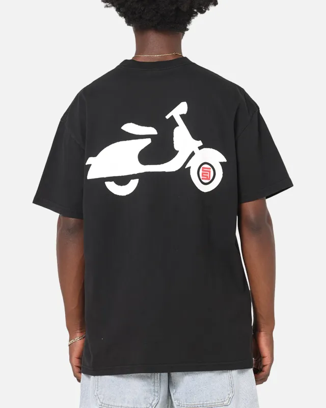 S Double Ultra Glide T-Shirt Washed Black sold by Culture Kings