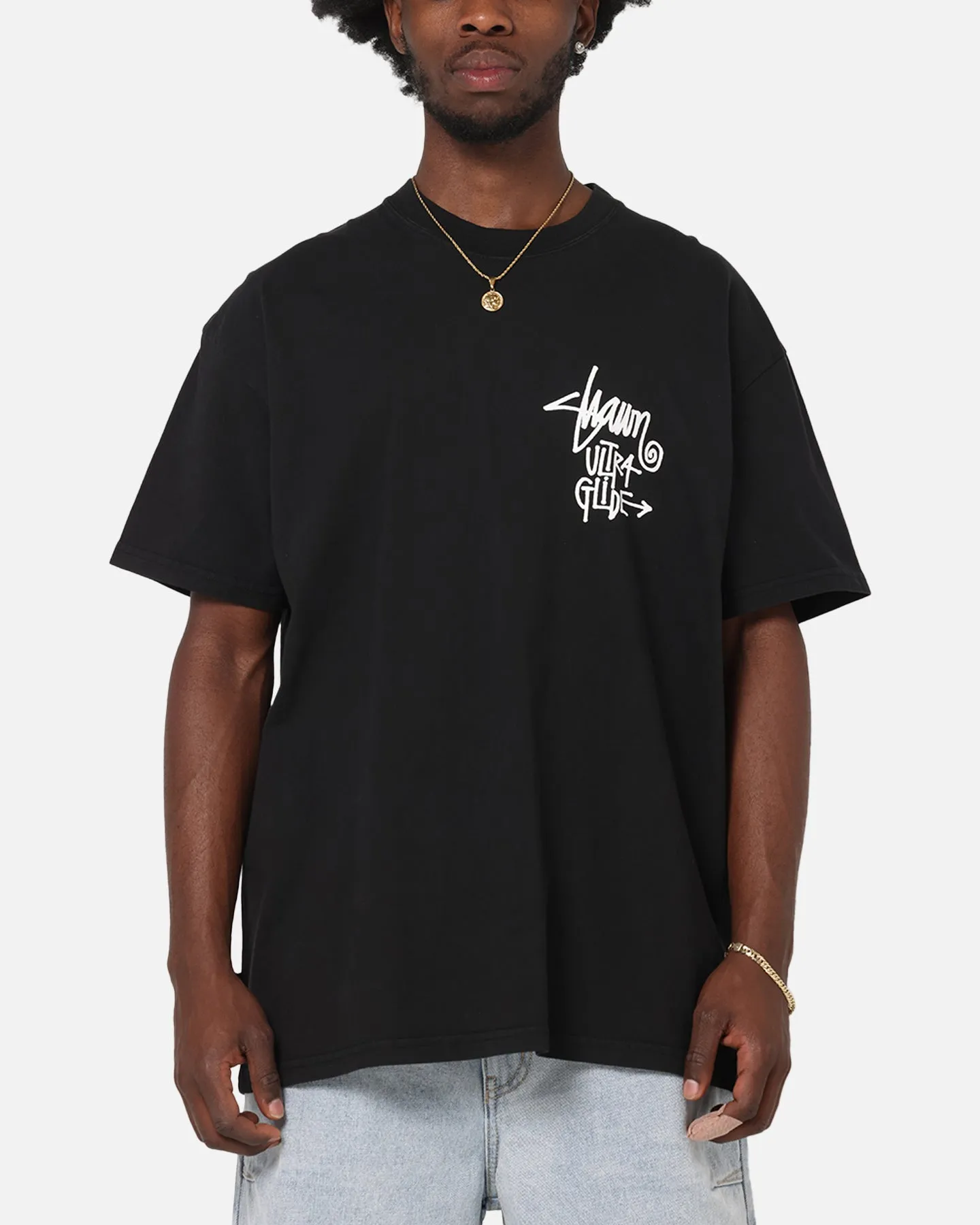 S Double Ultra Glide T-Shirt Washed Black sold by Culture Kings product image thumbnail 2