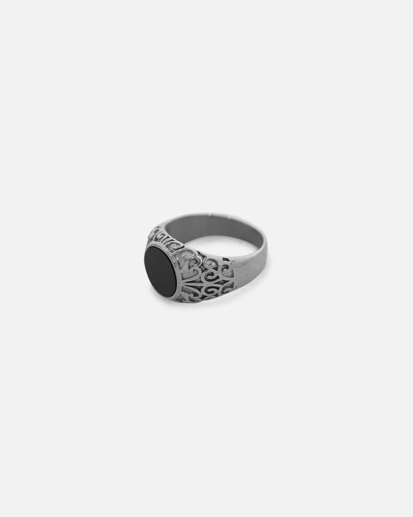 Saint Morta Onyx Round Ring White Gold sold by Culture Kings product image thumbnail 3