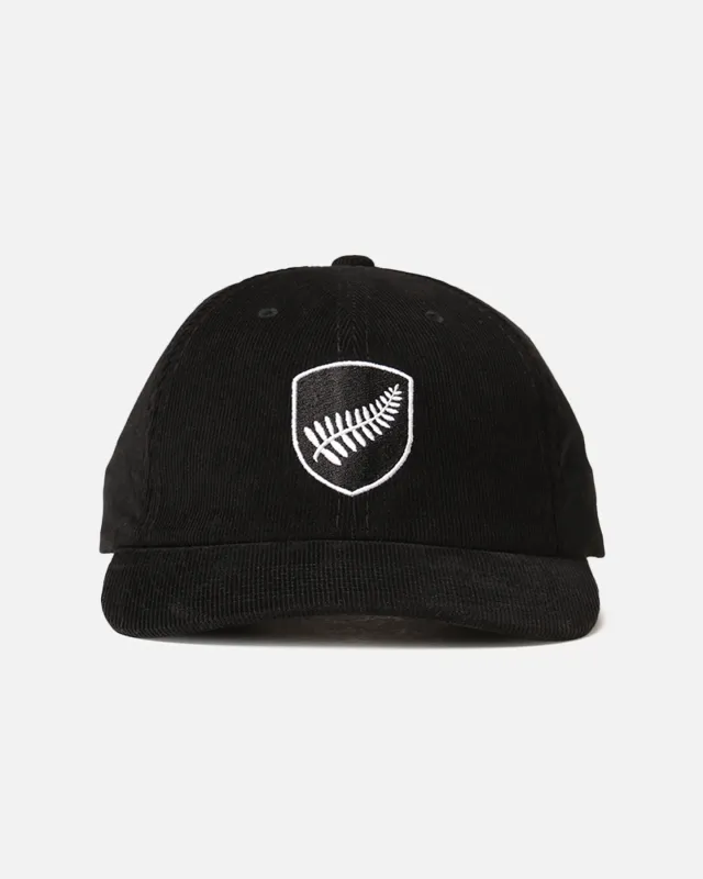 Mitchell & Ness All Blacks Rugby Union Corduroy Origin Snapback Solid Black made by Mitchell & Ness