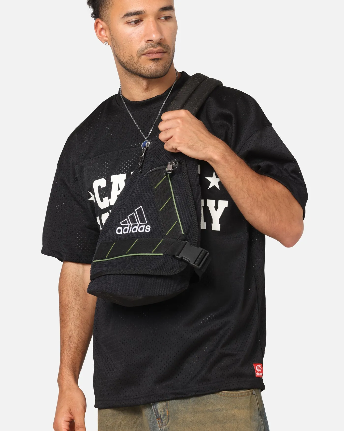 Adidas One Shoulder Backpack Black sold by Culture Kings product image thumbnail 2