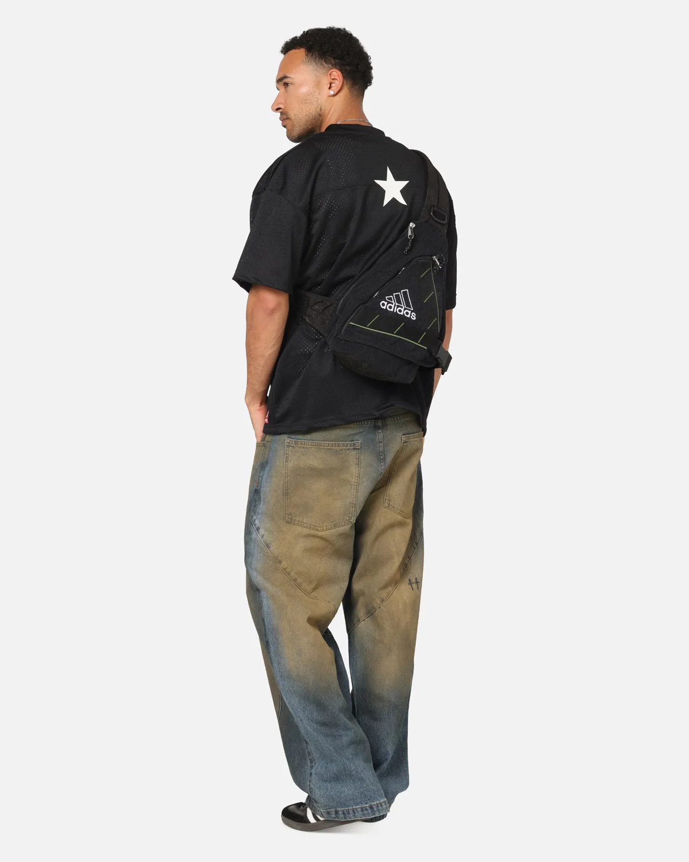 Adidas One Shoulder Backpack Black sold by Culture Kings product image thumbnail 4