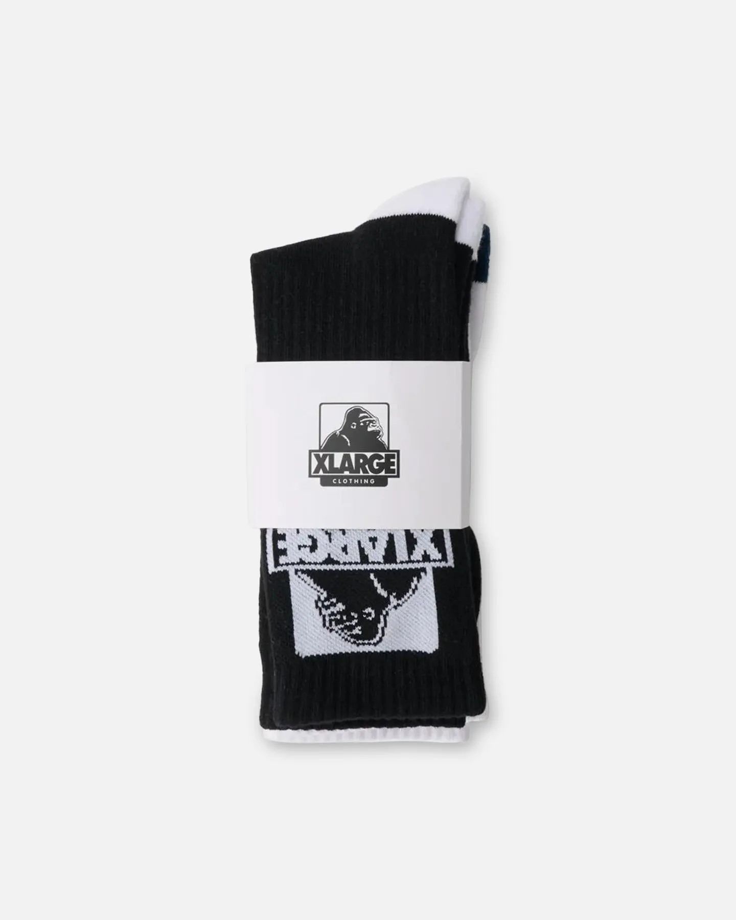 X-Large Classic OG Crew Socks 4 Pack Black sold by Culture Kings product image thumbnail 2