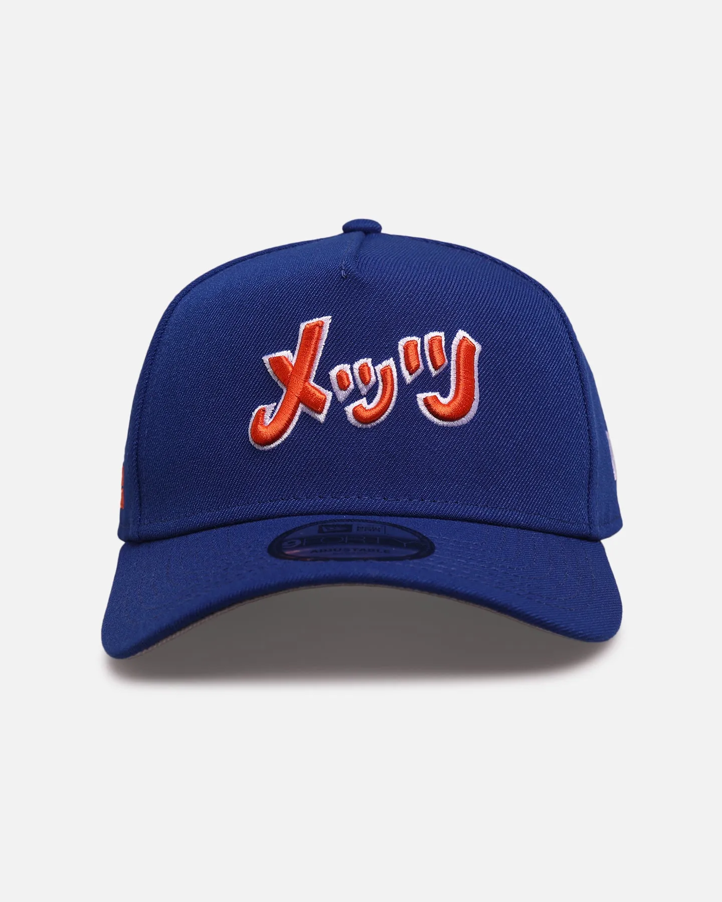 New Era New York Mets 'Hyperfly Katakana x MLB' 9FORTY A-Frame Snapback Official Team Colour sold by Culture Kings