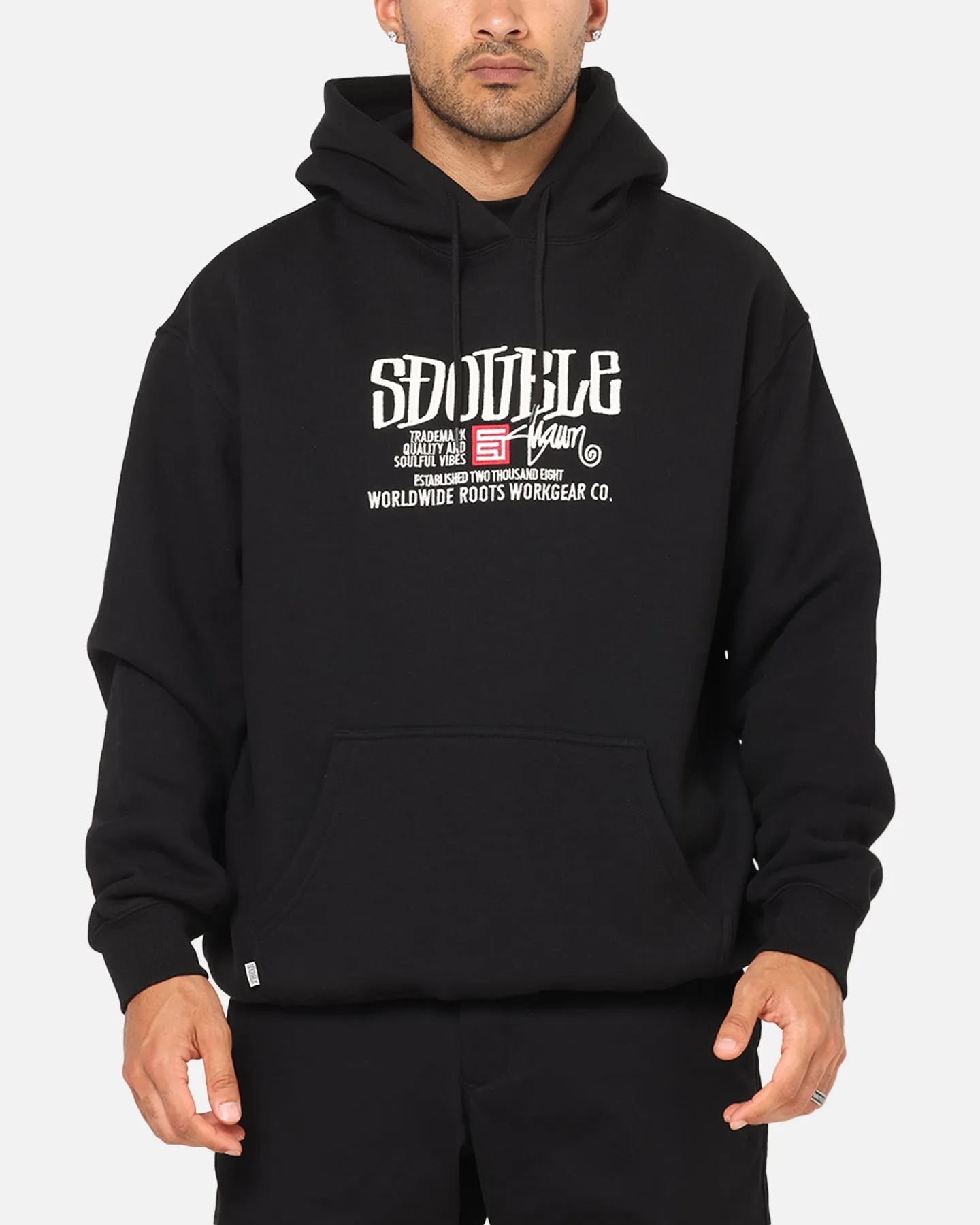S Double Workgear Hoodie Black sold by Culture Kings