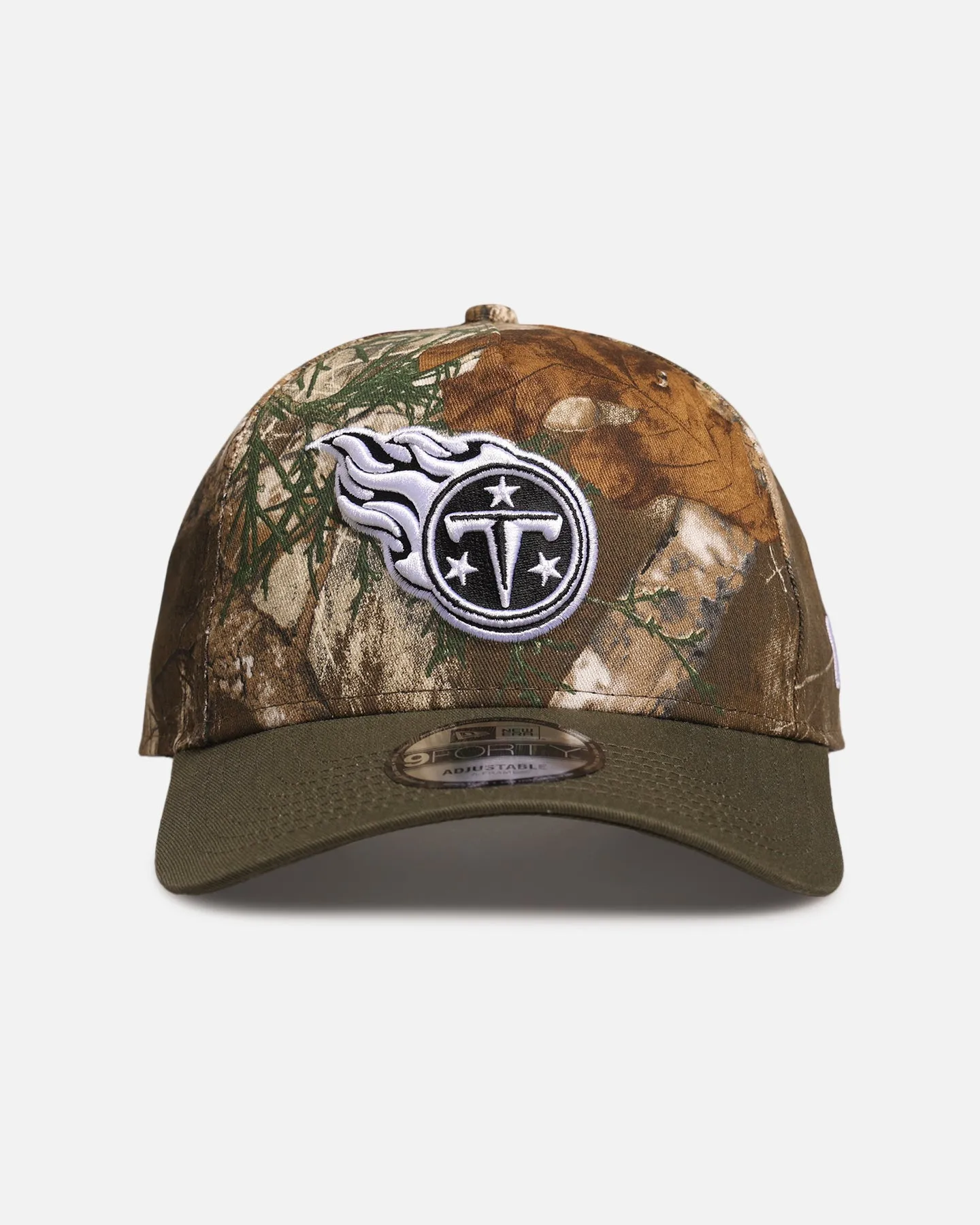 New Era Tennessee Titans 'NFL Season Kick Off' 9FORTY A-Frame Snapback Realtree/Olive sold by Culture Kings
