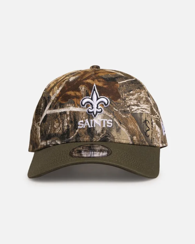 New Era New Orleans Saints 'NFL Season Kick Off' 9FORTY A-Frame Snapback Realtree/Olive made by New Era