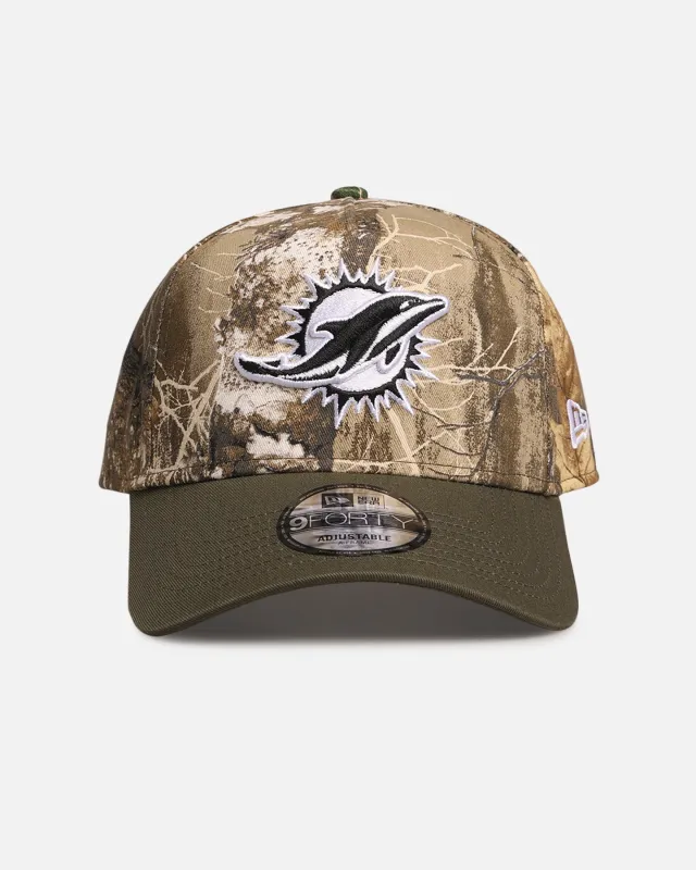 New Era Miami Dolphins 'NFL Season Kick Off' 9FORTY A-Frame Snapback Realtree/Olive made by New Era