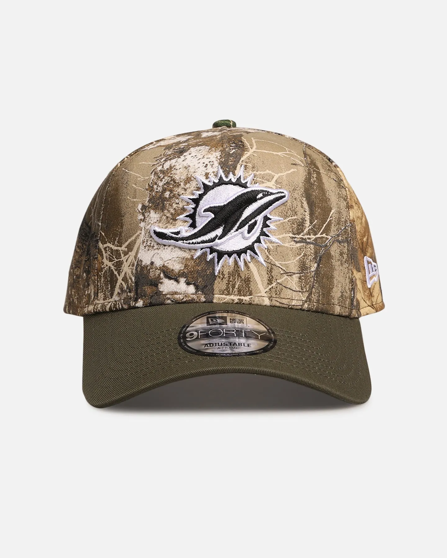 New Era Miami Dolphins 'NFL Season Kick Off' 9FORTY A-Frame Snapback Realtree/Olive sold by Culture Kings