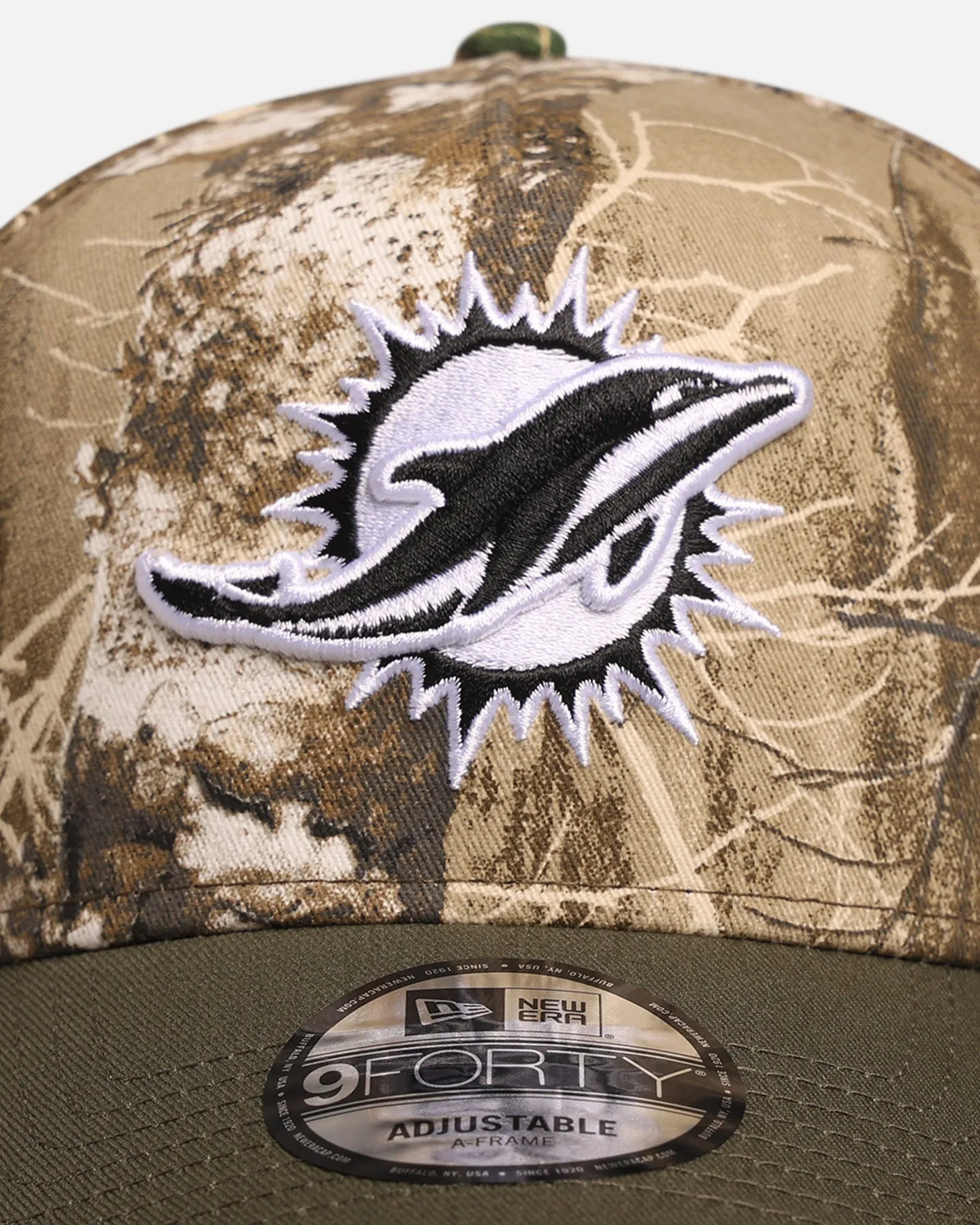 New Era Miami Dolphins 'NFL Season Kick Off' 9FORTY A-Frame Snapback Realtree/Olive sold by Culture Kings product image thumbnail 5