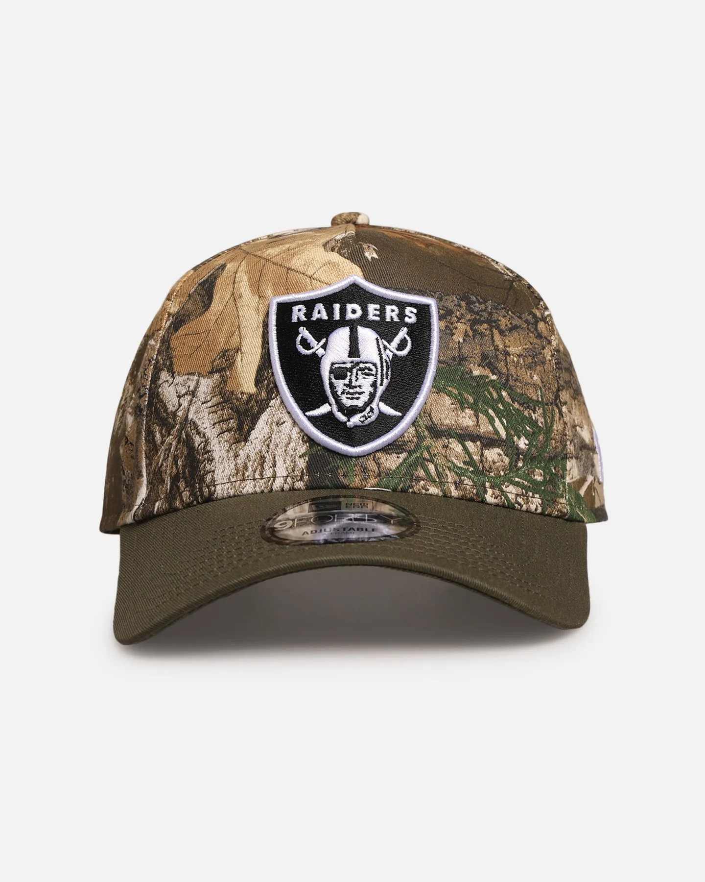 New Era Las Vegas Raiders 'NFL Season Kick Off' 9FORTY A-Frame Snapback Realtree/Olive sold by Culture Kings