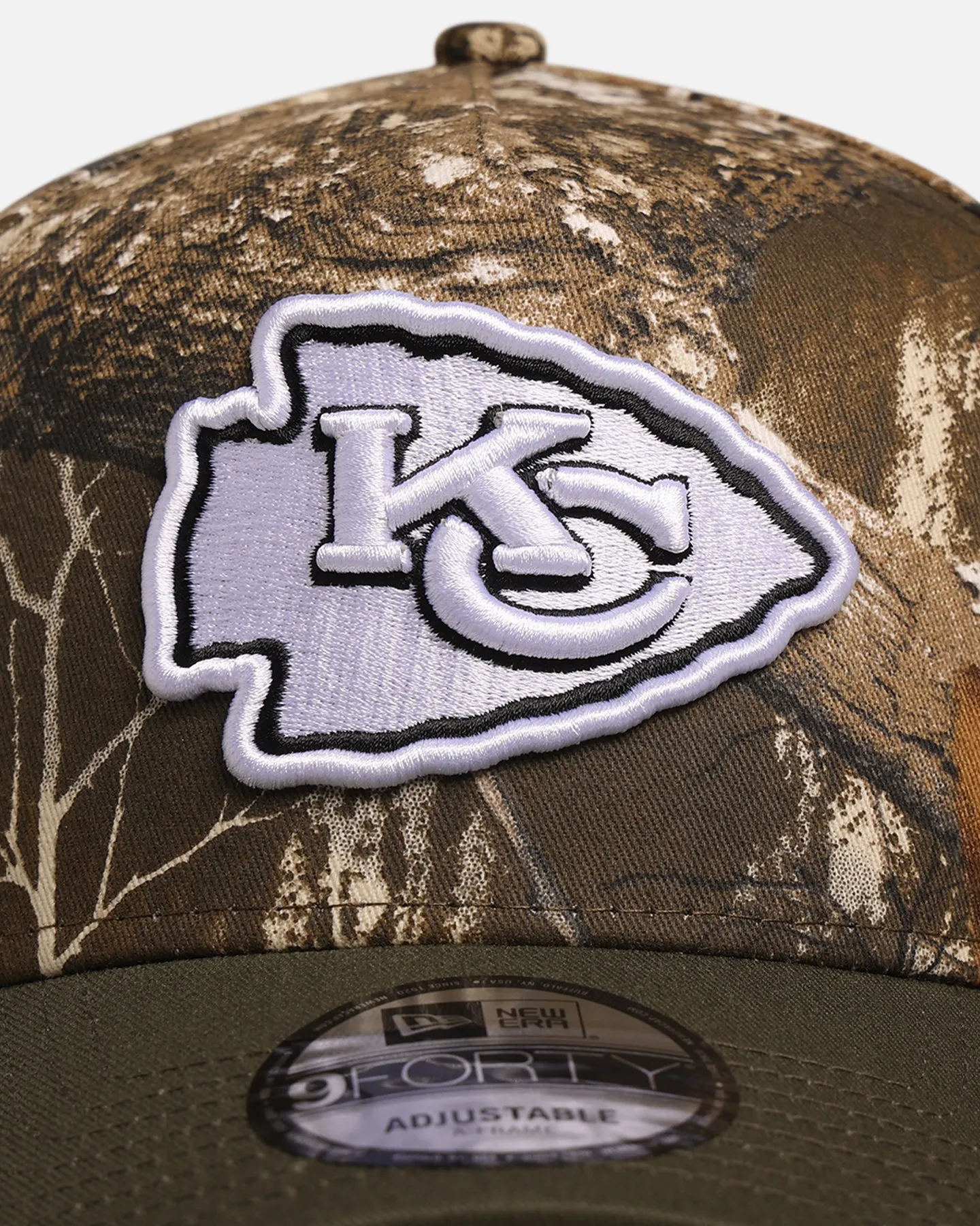 New Era Kansas City Chiefs 'NFL Season Kick Off' 9FORTY A-Frame Snapback Realtree/Olive sold by Culture Kings product image thumbnail 5