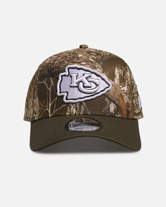 New Era Kansas City Chiefs 'NFL Season Kick Off' 9FORTY A-Frame Snapback Realtree/Olive made by New Era