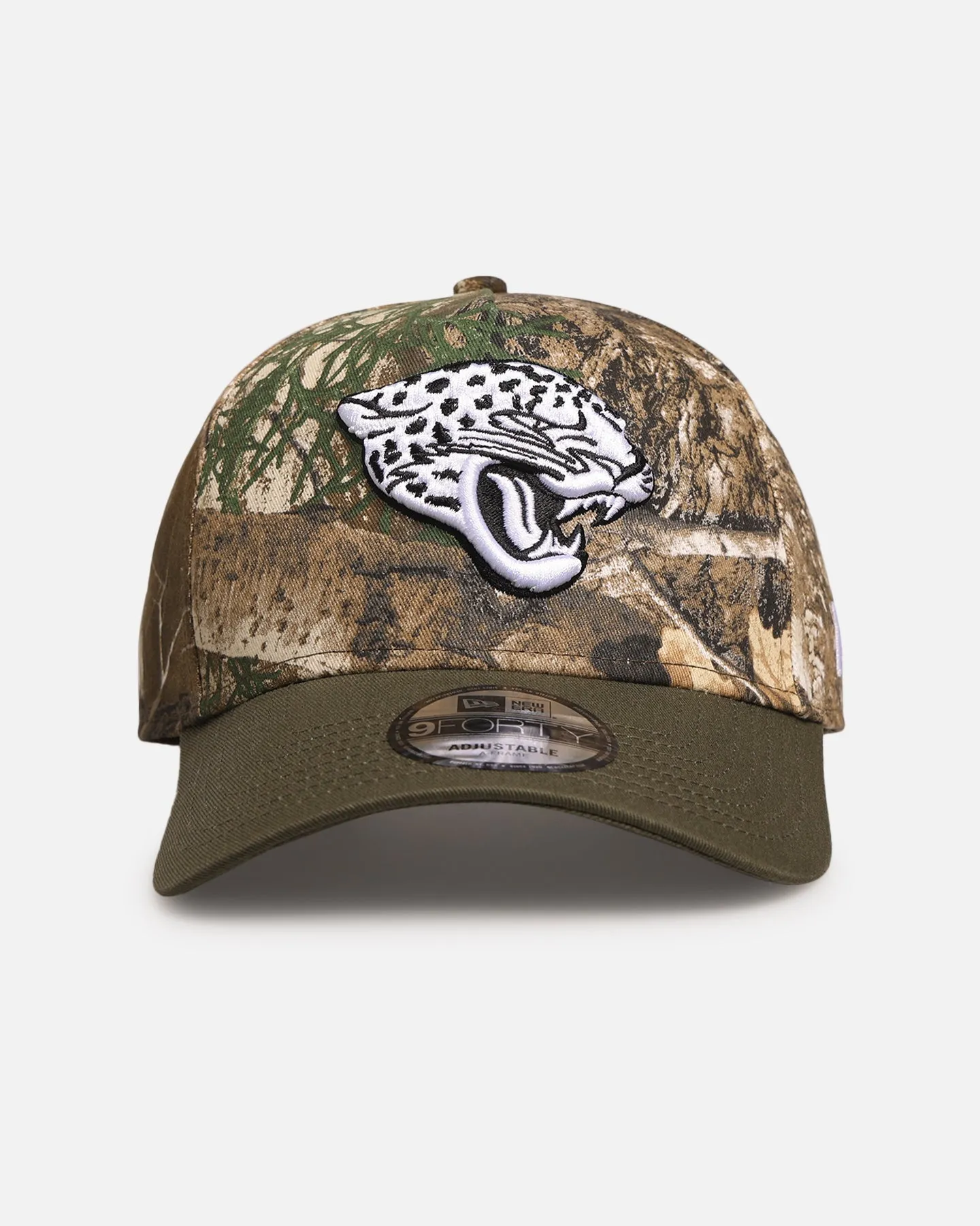 New Era Jacksonville Jaguars 'NFL Season Kick Off' 9FORTY A-Frame Snapback Realtree/Olive sold by Culture Kings
