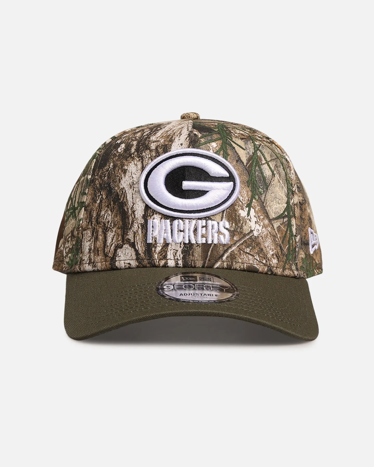 New Era Green Bay Packers 'NFL Season Kick Off' 9FORTY A-Frame Snapback Realtree/Olive sold by Culture Kings