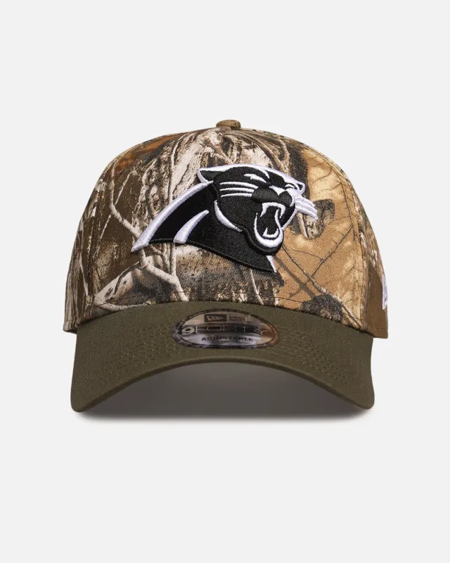 New Era Carolina Panthers 'NFL Season Kick Off' 9FORTY A-Frame Snapback Realtree/Olive made by New Era