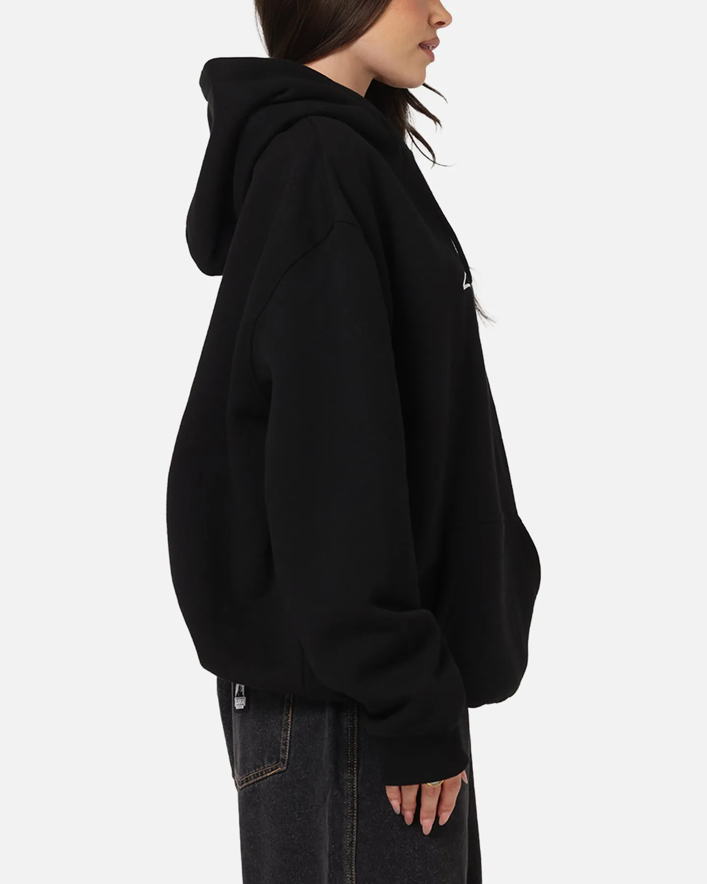 S Double Small Stock Hoodie Black sold by Culture Kings product image thumbnail 4