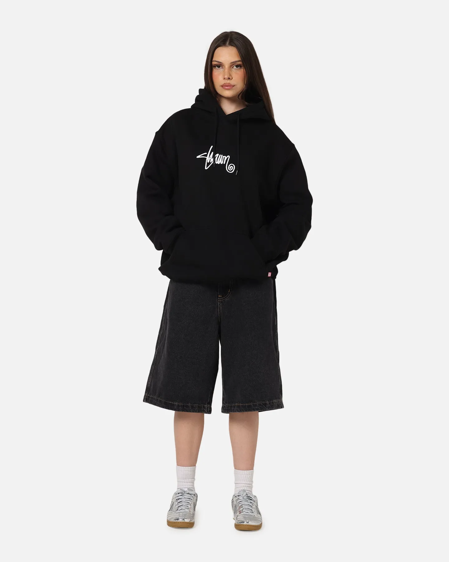 S Double Small Stock Hoodie Black sold by Culture Kings product image thumbnail 2