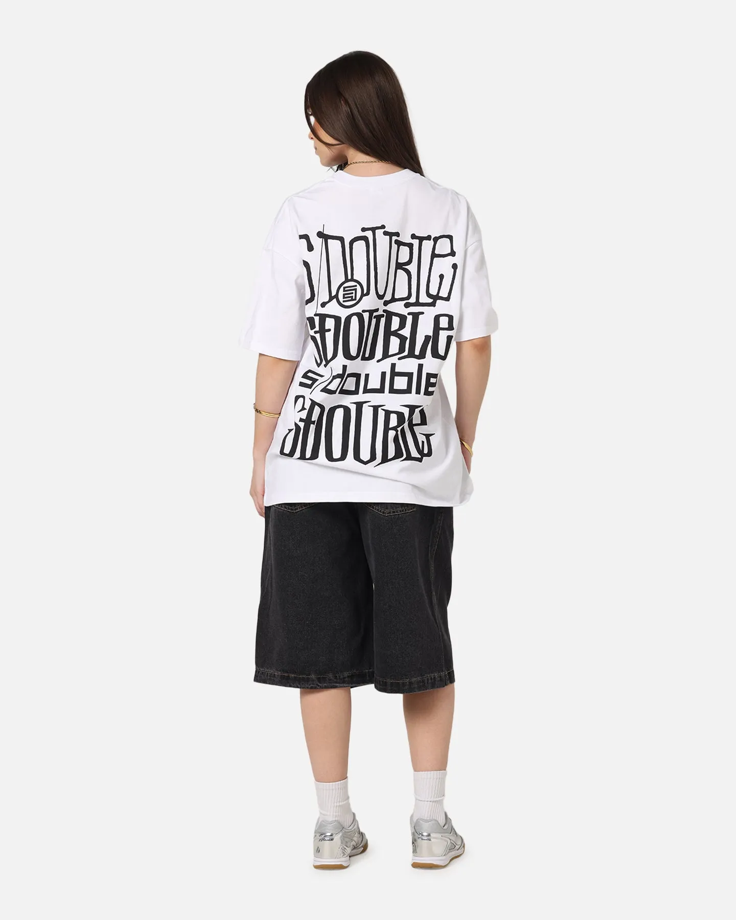 S Double Logofest T-Shirt White sold by Culture Kings product image thumbnail 4