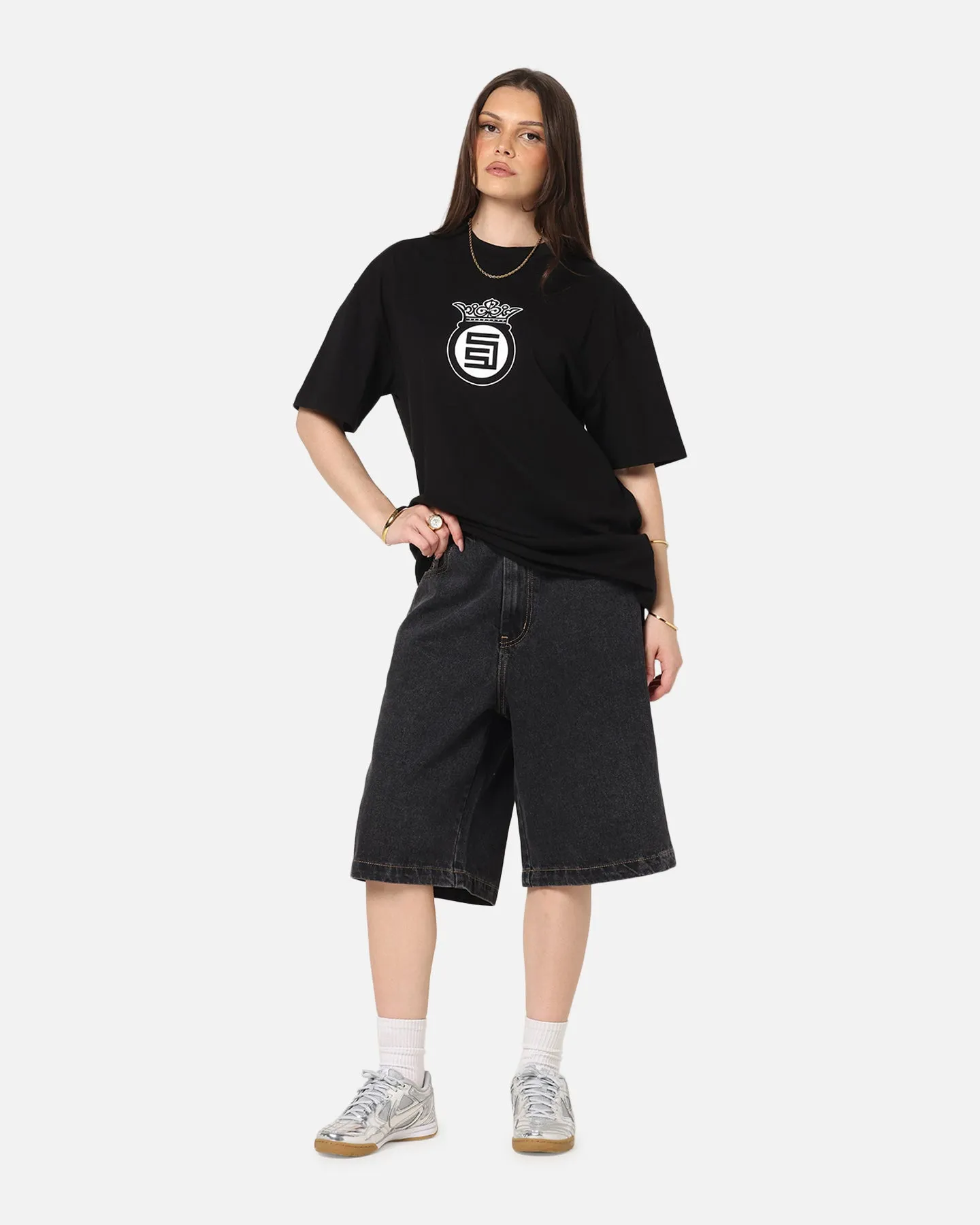 S Double Crown Dot T-Shirt Black sold by Culture Kings product image thumbnail 4