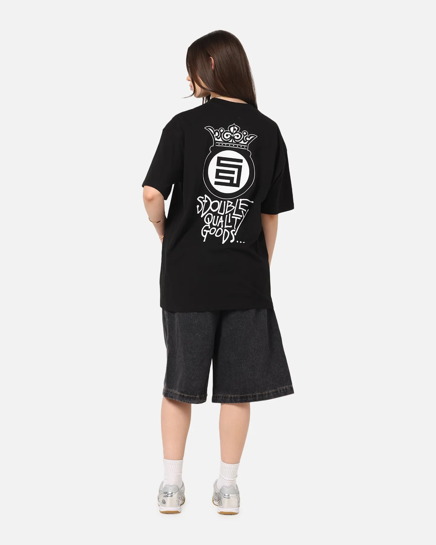 S Double Crown Dot T-Shirt Black sold by Culture Kings product image thumbnail 3
