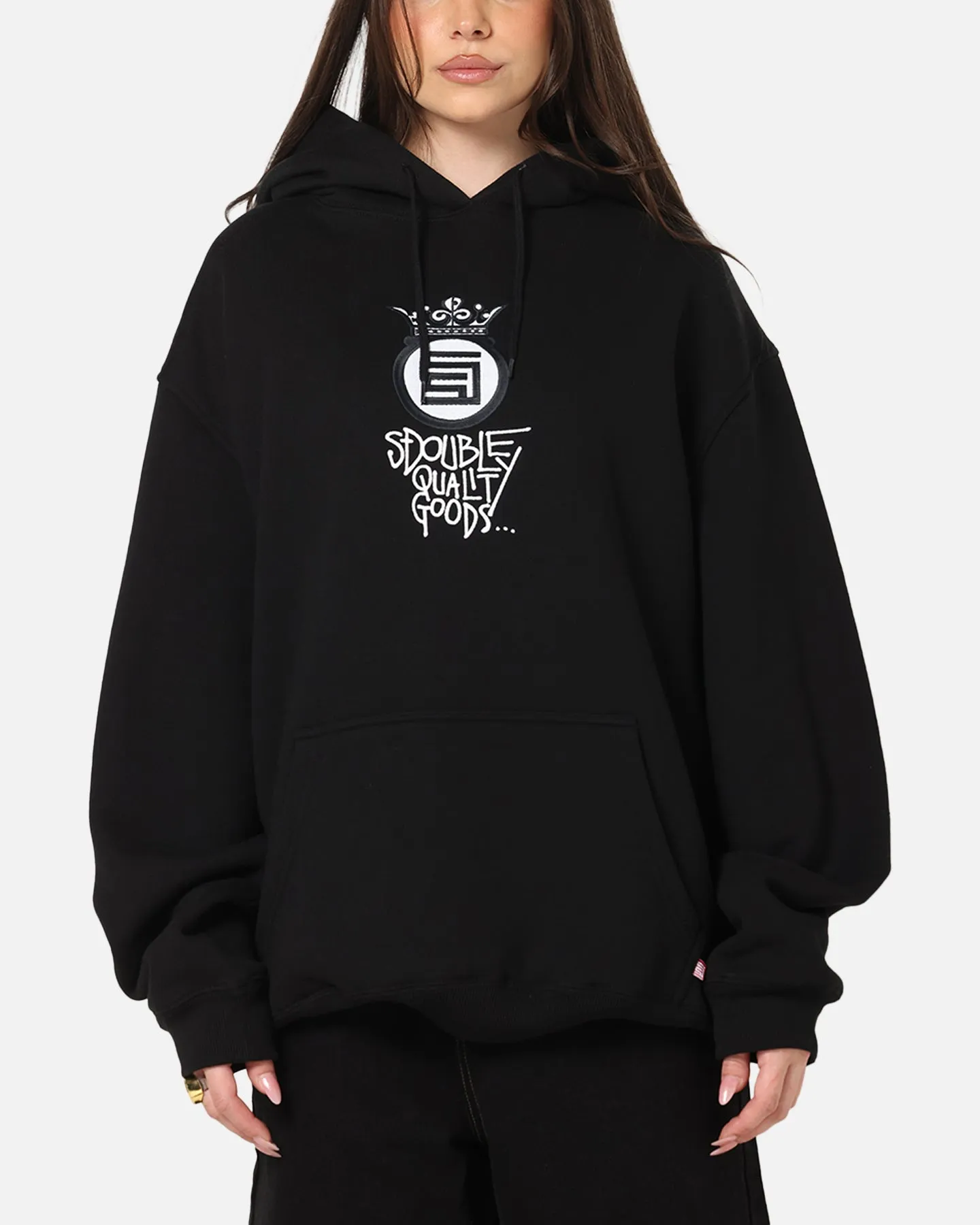 S Double Crown Dot Hoodie Black sold by Culture Kings