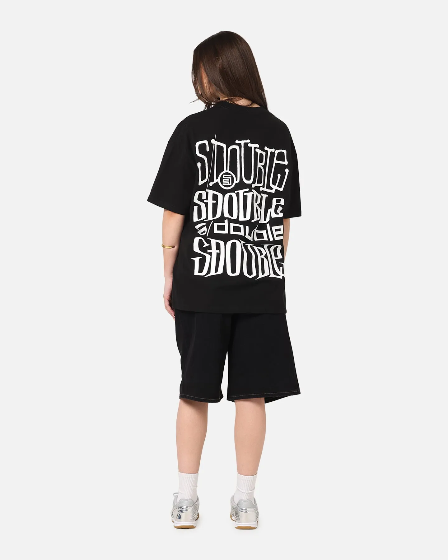 S Double Logofest T-Shirt Black sold by Culture Kings product image thumbnail 4