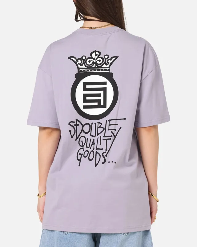 S Double Crown Dot T-Shirt Dusty Purple sold by Culture Kings